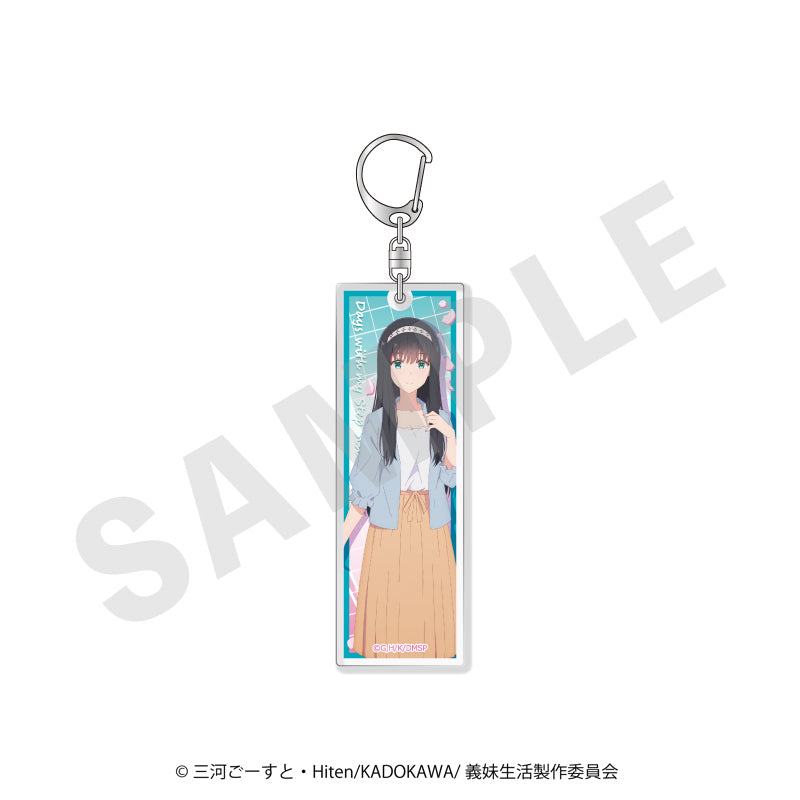 「義妹生活」アクリルキーホルダー 読売栞 の商品画像1枚目です