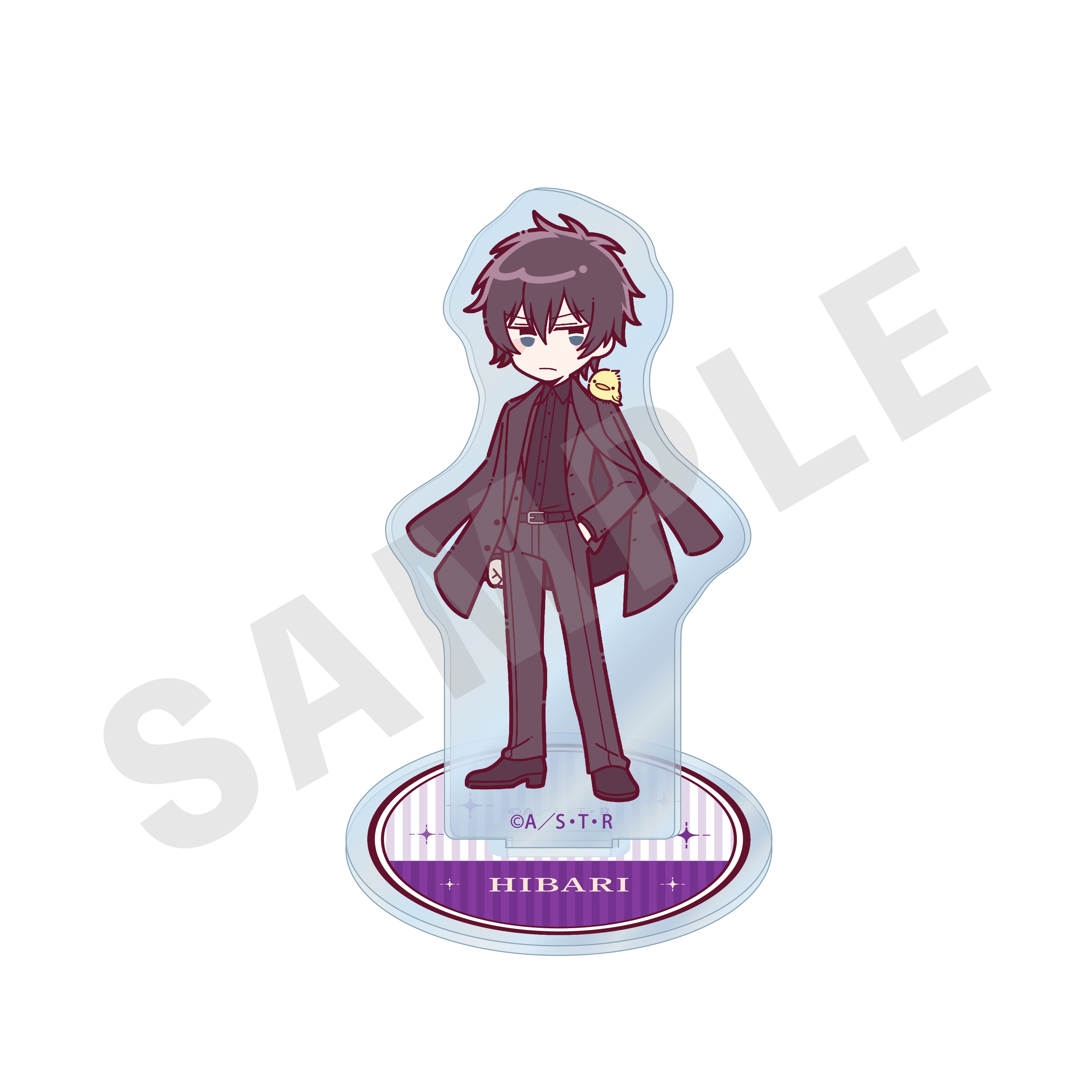 「家庭教師ヒットマンREBORN!」ミニキャラスーツシリーズ アクリルスタンド 雲雀 恭弥 の商品画像1枚目です