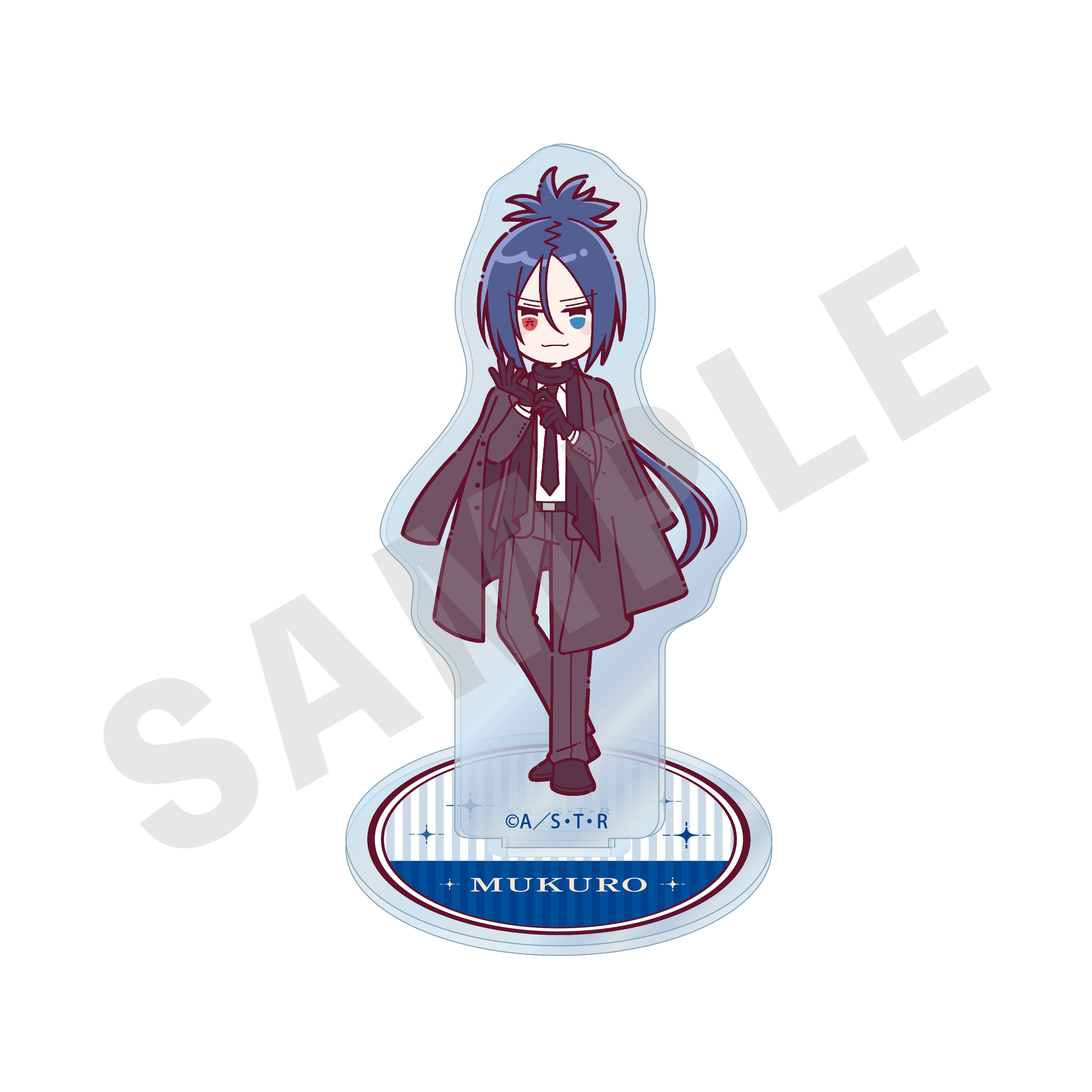 「家庭教師ヒットマンREBORN!」ミニキャラスーツシリーズ アクリルスタンド 六道 骸 の商品画像1枚目です