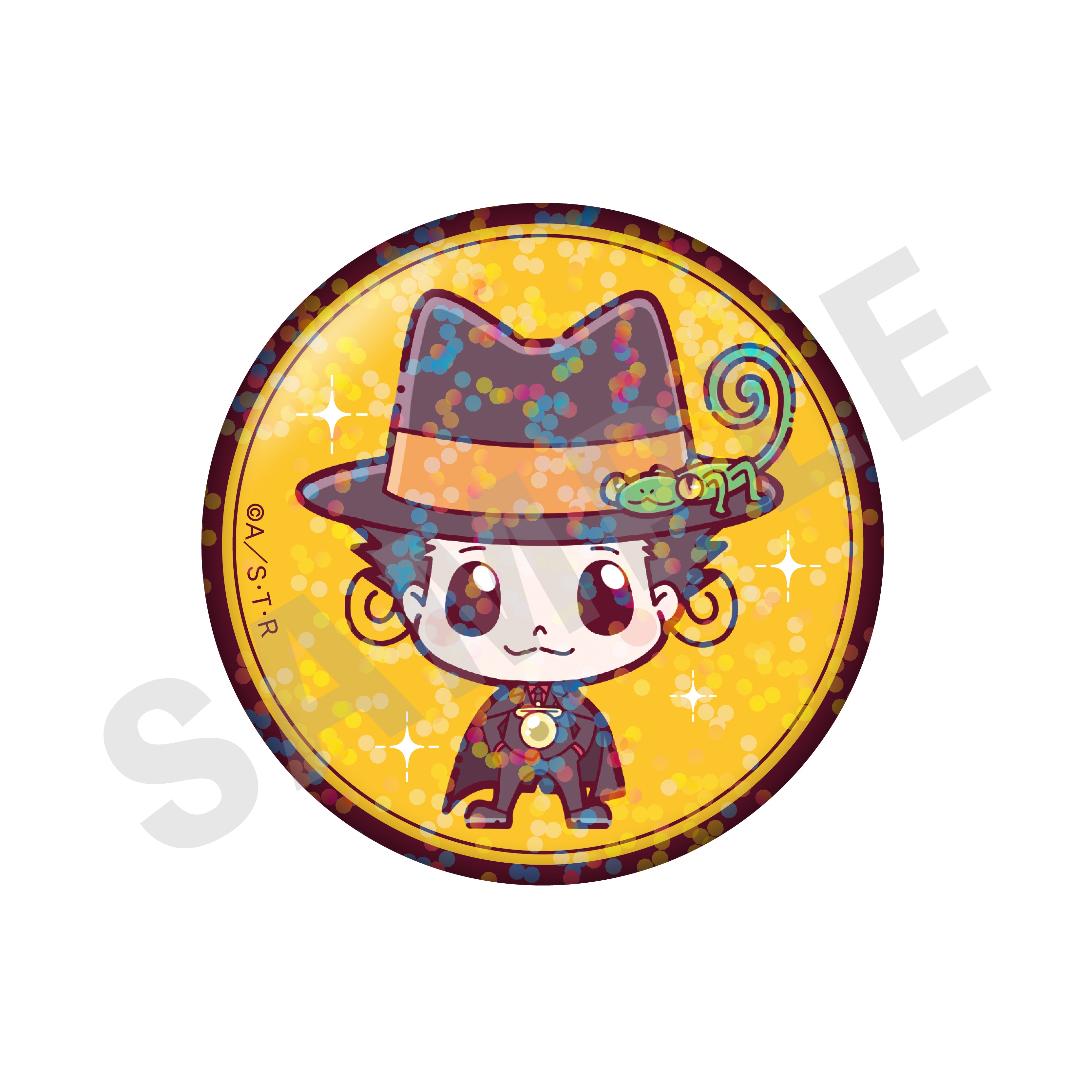 【全種セット】「家庭教師ヒットマンREBORN!」ミニキャラスーツシリーズ トレーディングキラキラ缶バッジ (全7種) の商品画像3枚目です