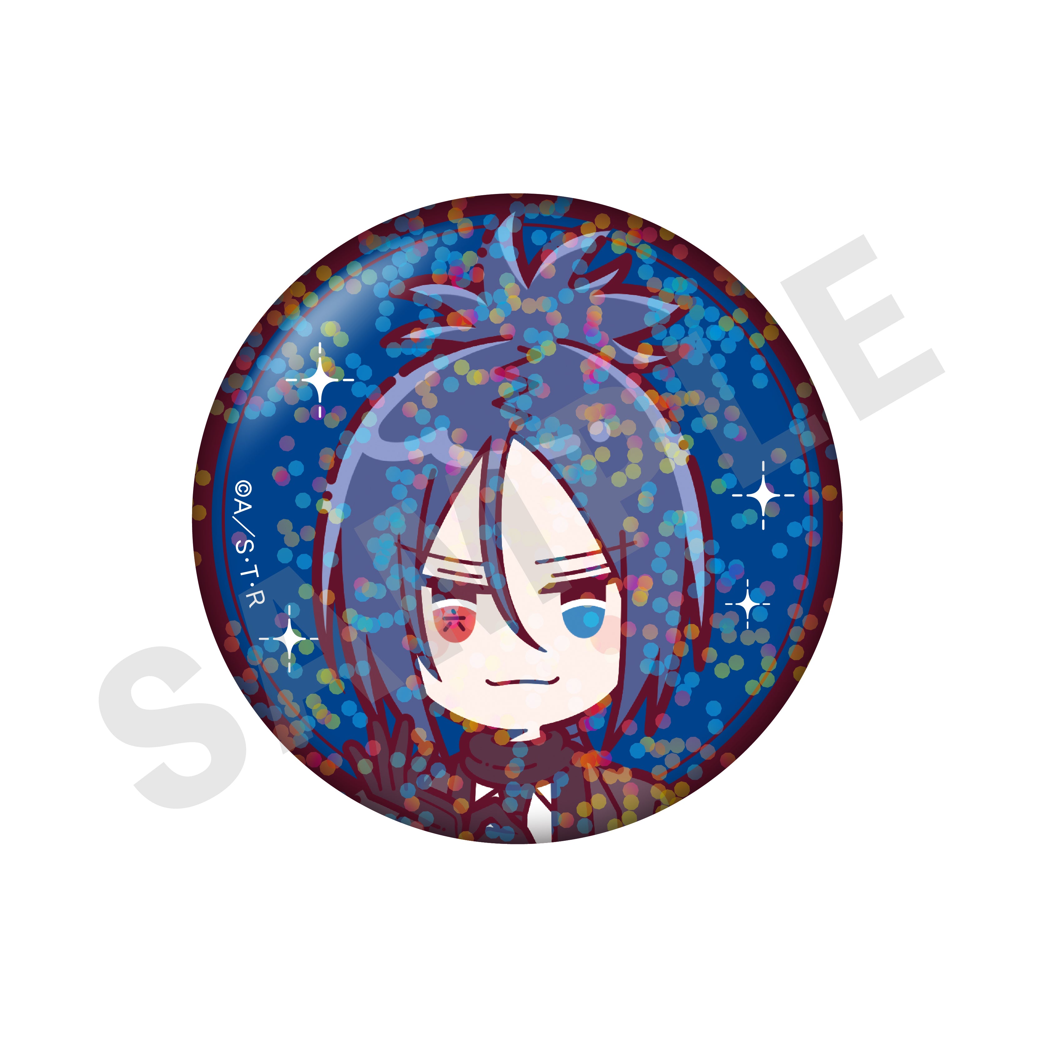 【全種セット】「家庭教師ヒットマンREBORN!」ミニキャラスーツシリーズ トレーディングキラキラ缶バッジ (全7種) の商品画像5枚目です