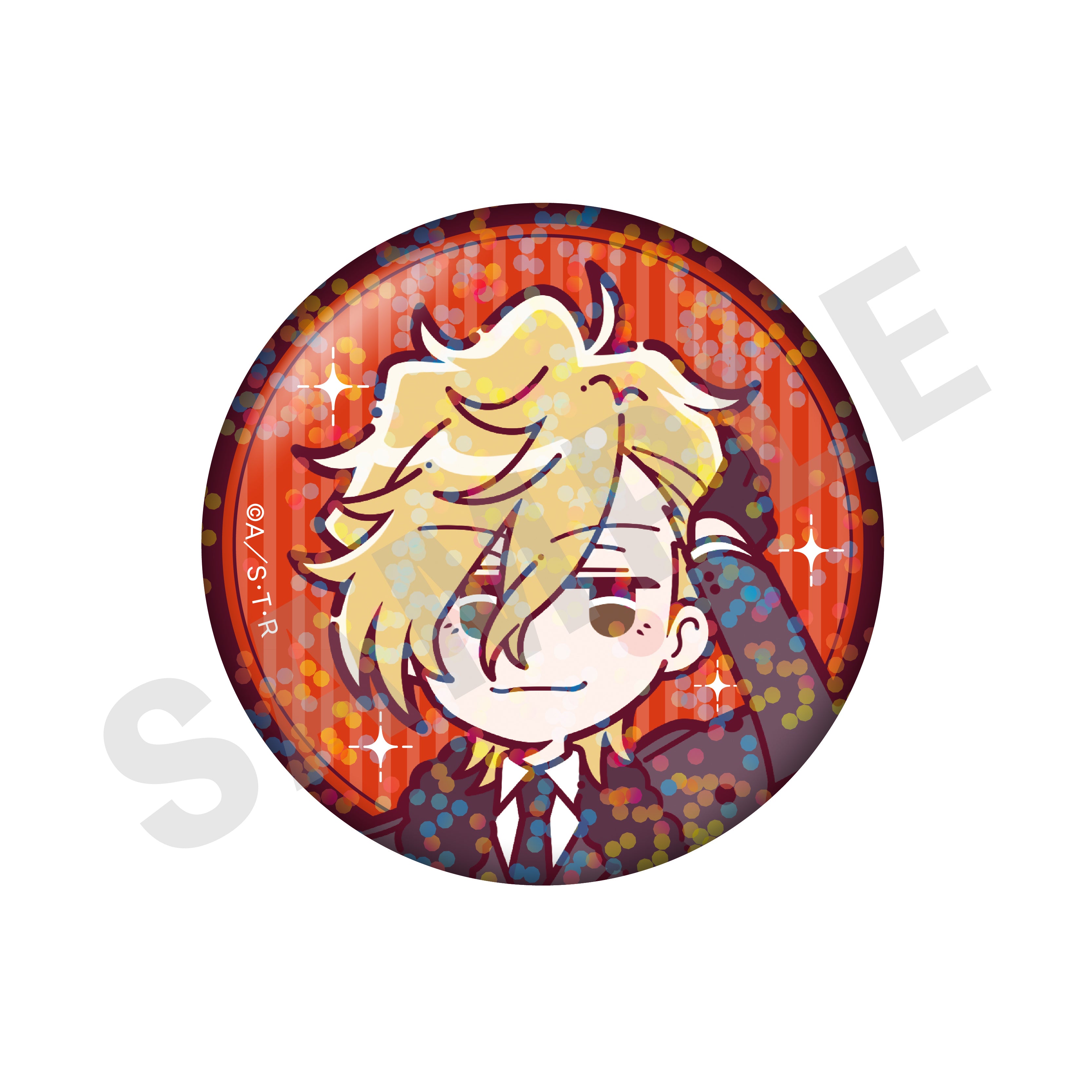 【全種セット】「家庭教師ヒットマンREBORN!」ミニキャラスーツシリーズ トレーディングキラキラ缶バッジ (全7種) の商品画像6枚目です