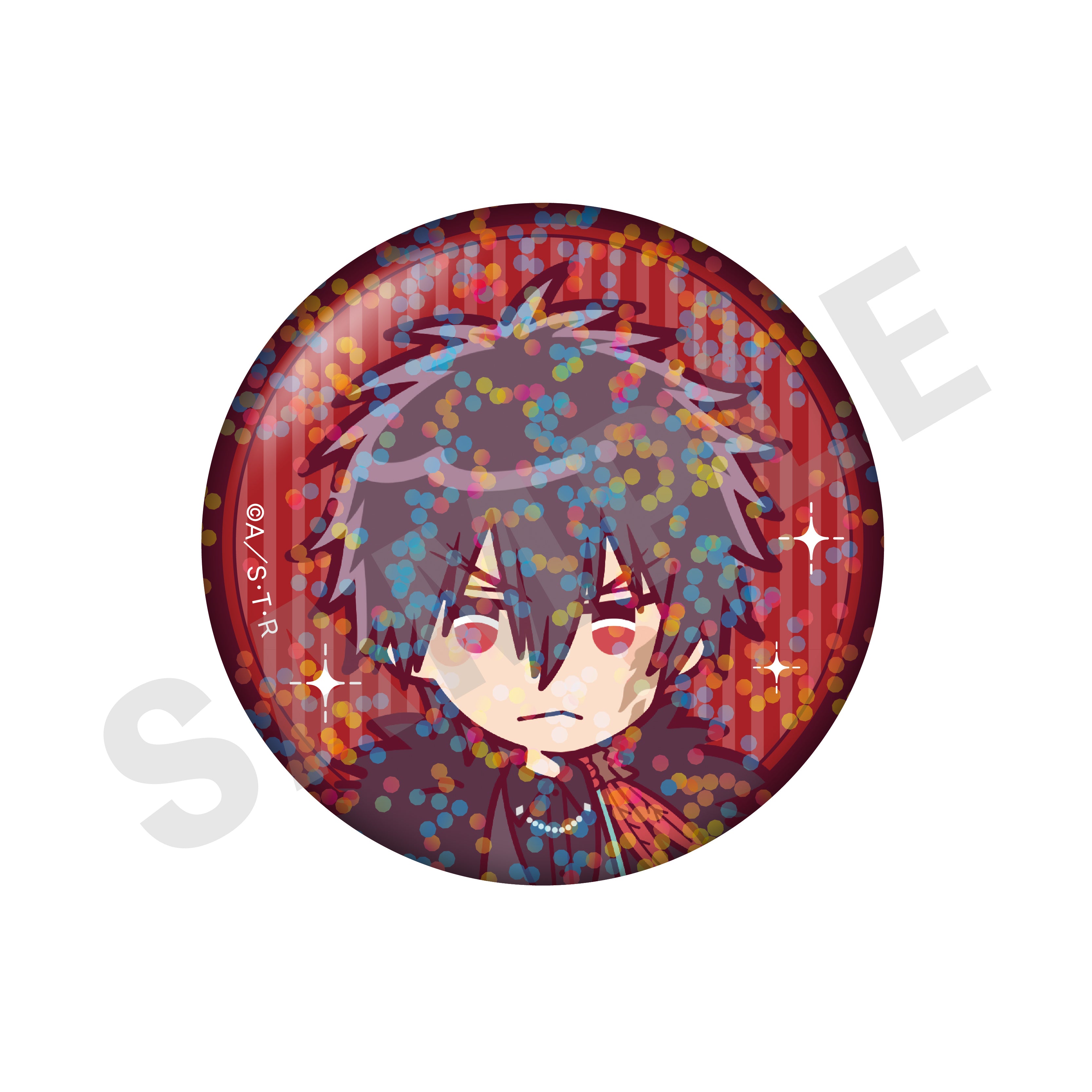 【全種セット】「家庭教師ヒットマンREBORN!」ミニキャラスーツシリーズ トレーディングキラキラ缶バッジ (全7種) の商品画像7枚目です