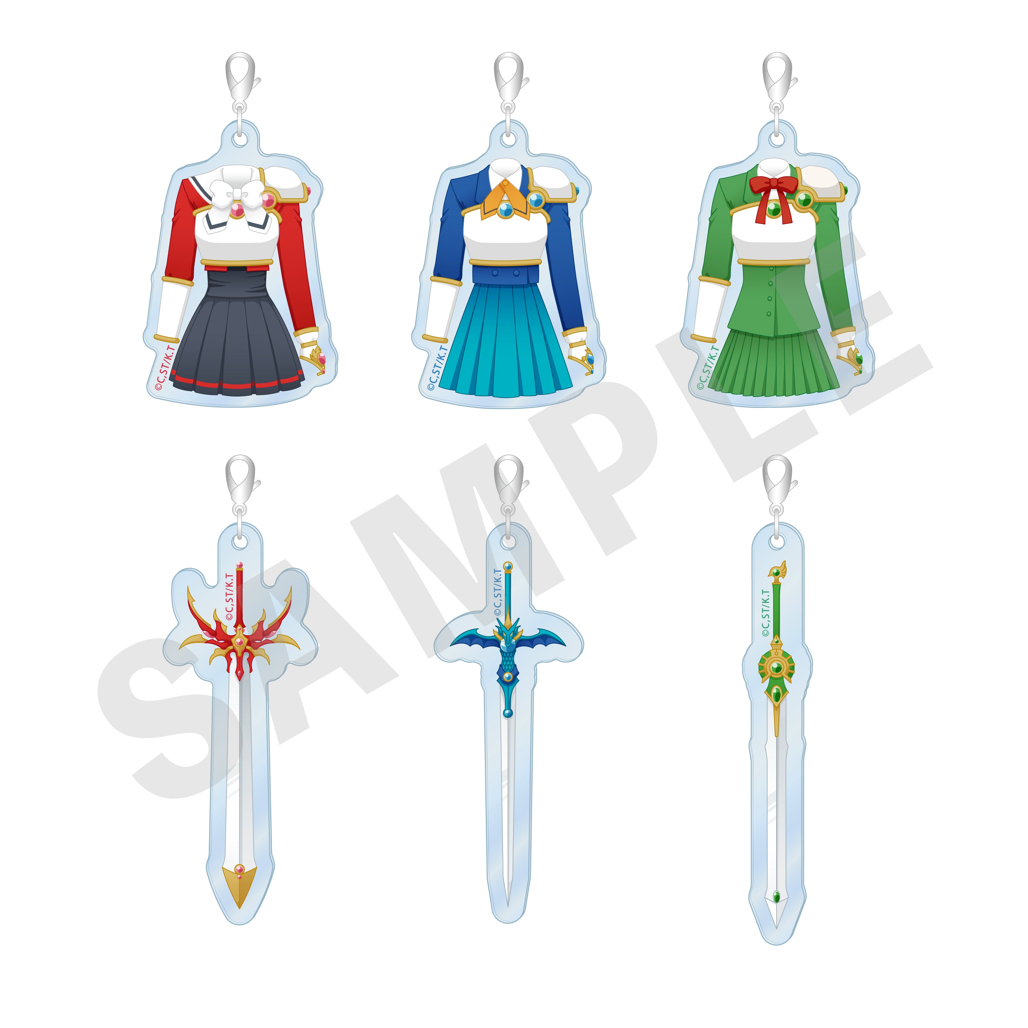 【単品】TVアニメ『魔法騎士レイアース』 ~favorite series~ トレーディングアクリルチャームB(全6種) の商品画像1枚目です