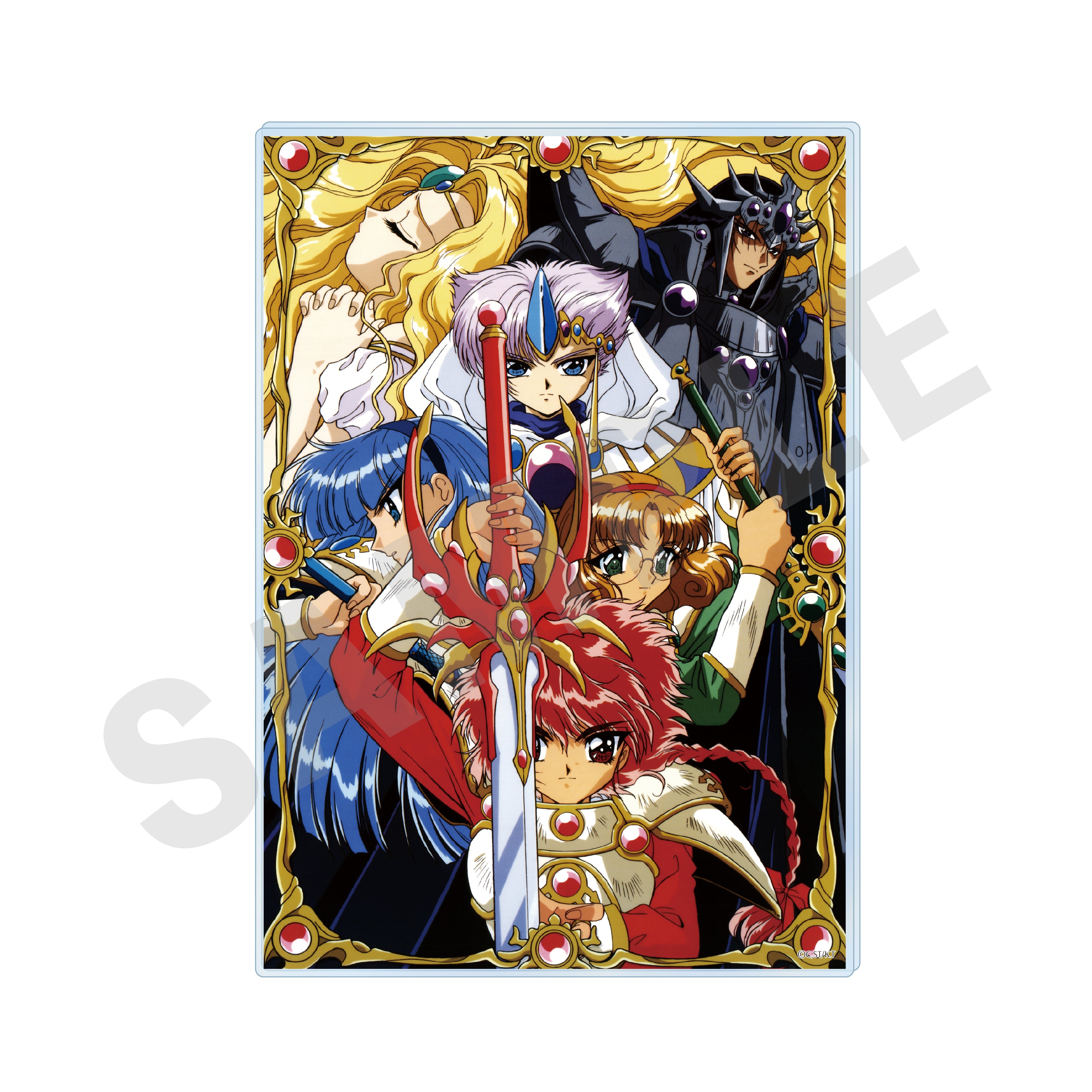 TVアニメ『魔法騎士レイアース』 ~favorite series~ アクリルプレートA の商品画像1枚目です