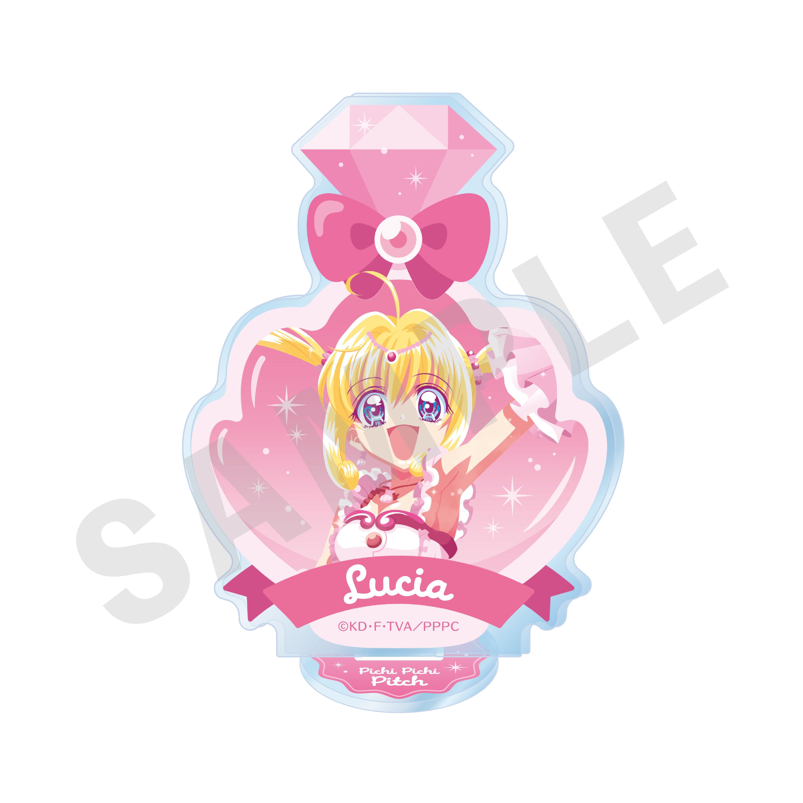 「ぴちぴちピッチ」ペイントラクトシリーズ アクリルスタンド(るちあ)