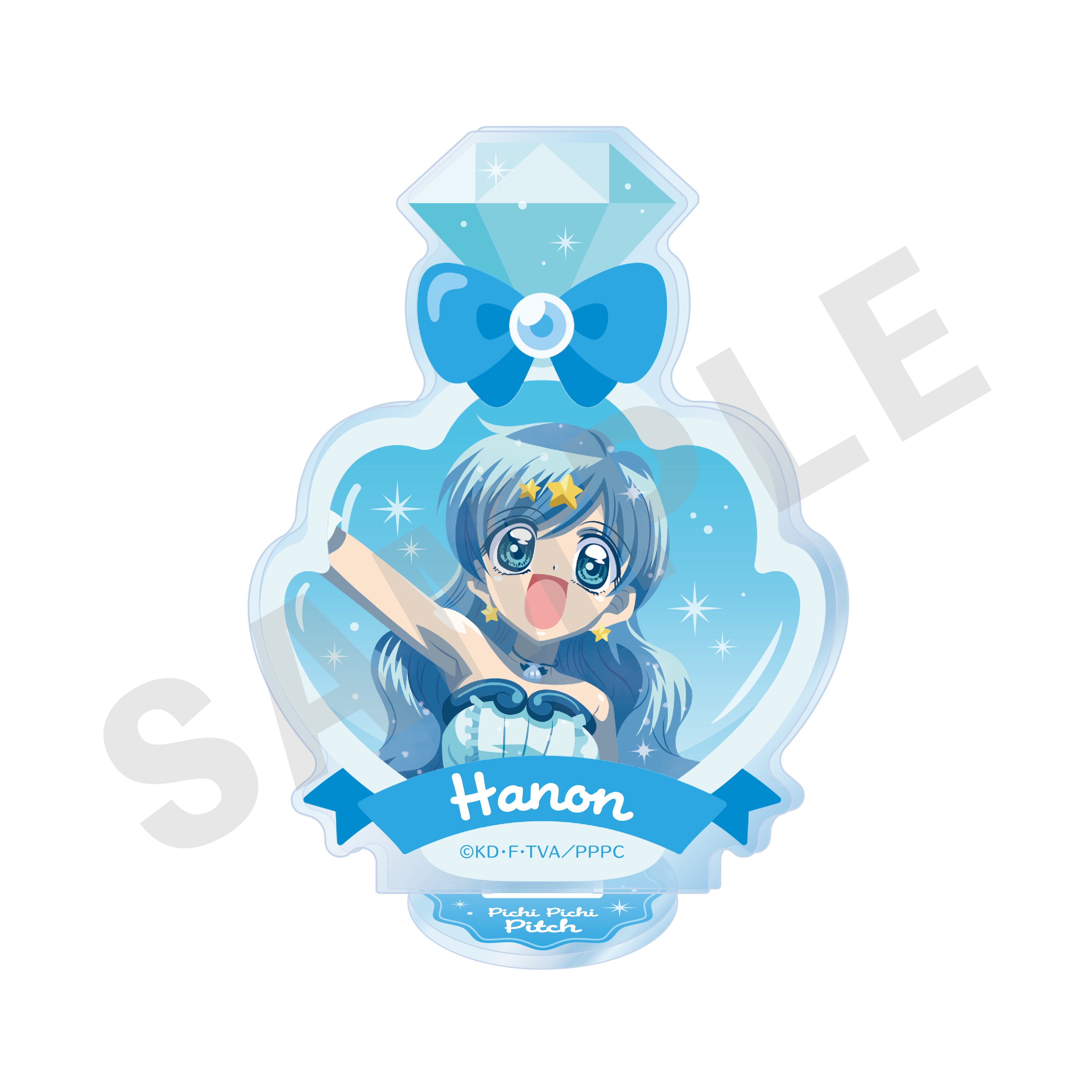 「ぴちぴちピッチ」ペイントラクトシリーズ アクリルスタンド(波音) の商品画像1枚目です