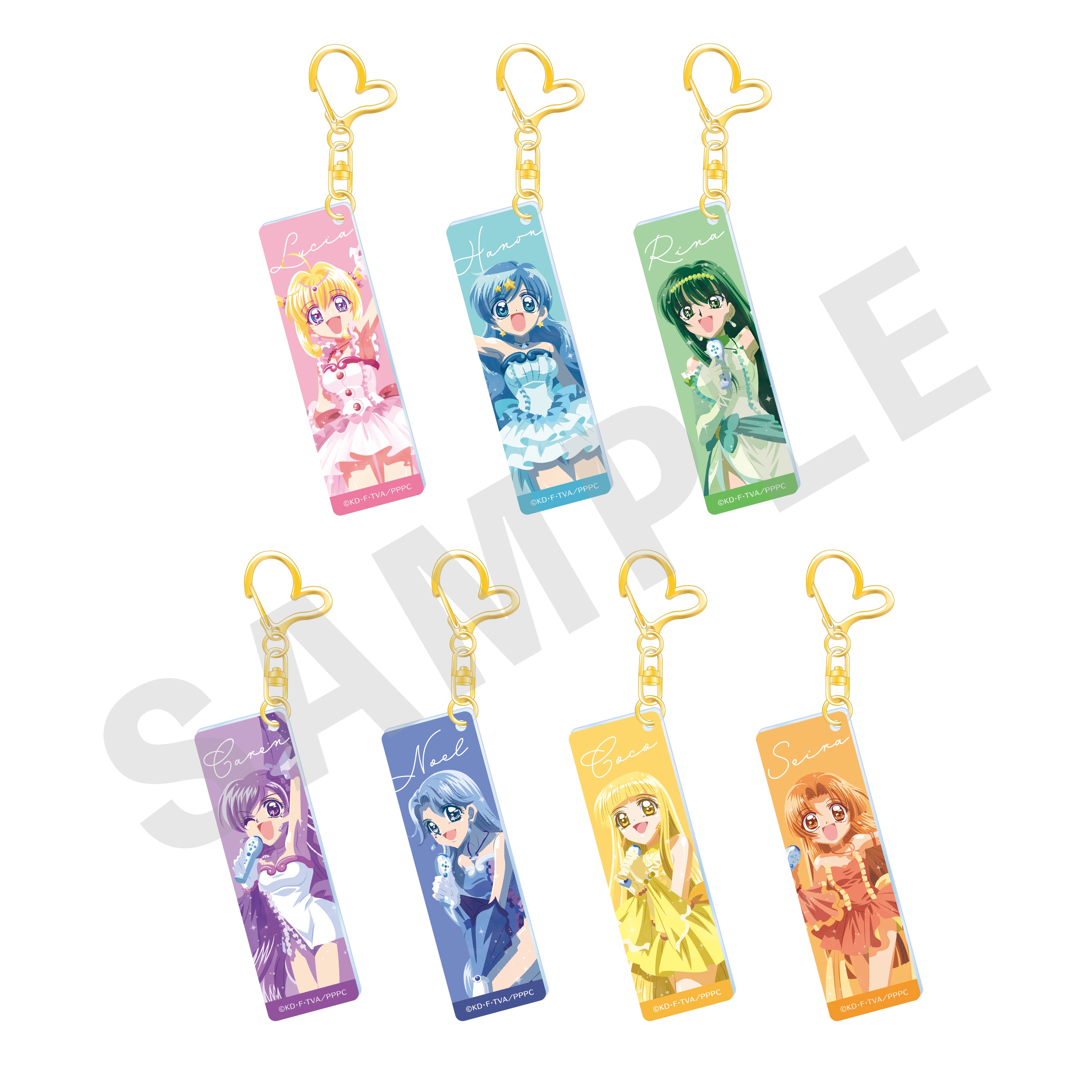 【単品】「ぴちぴちピッチ」ペイントラクトシリーズ トレーディングアクリルキーホルダー(全7種)
