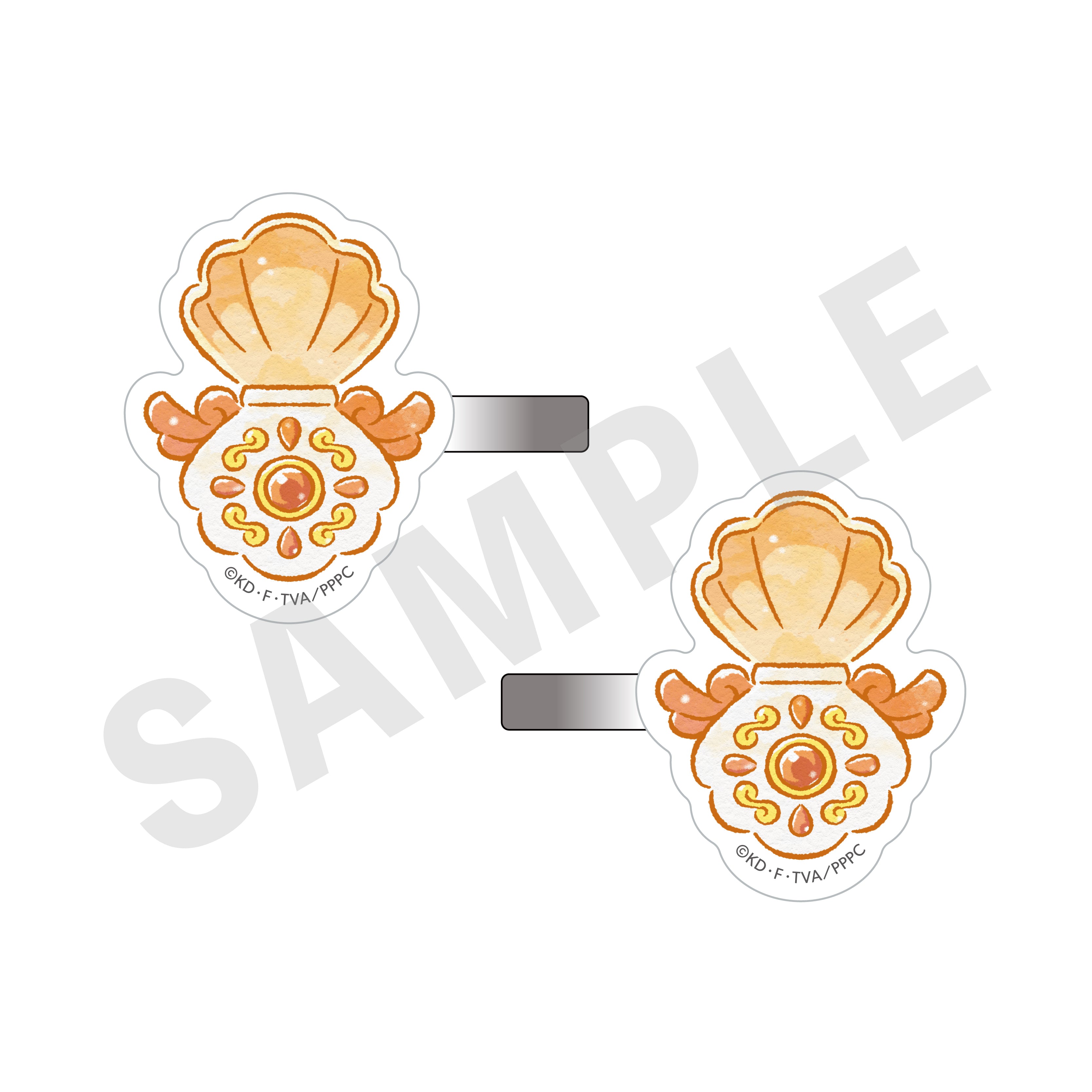 「ぴちぴちピッチ」アクリルヘアクリップ(星羅) の商品画像1枚目です