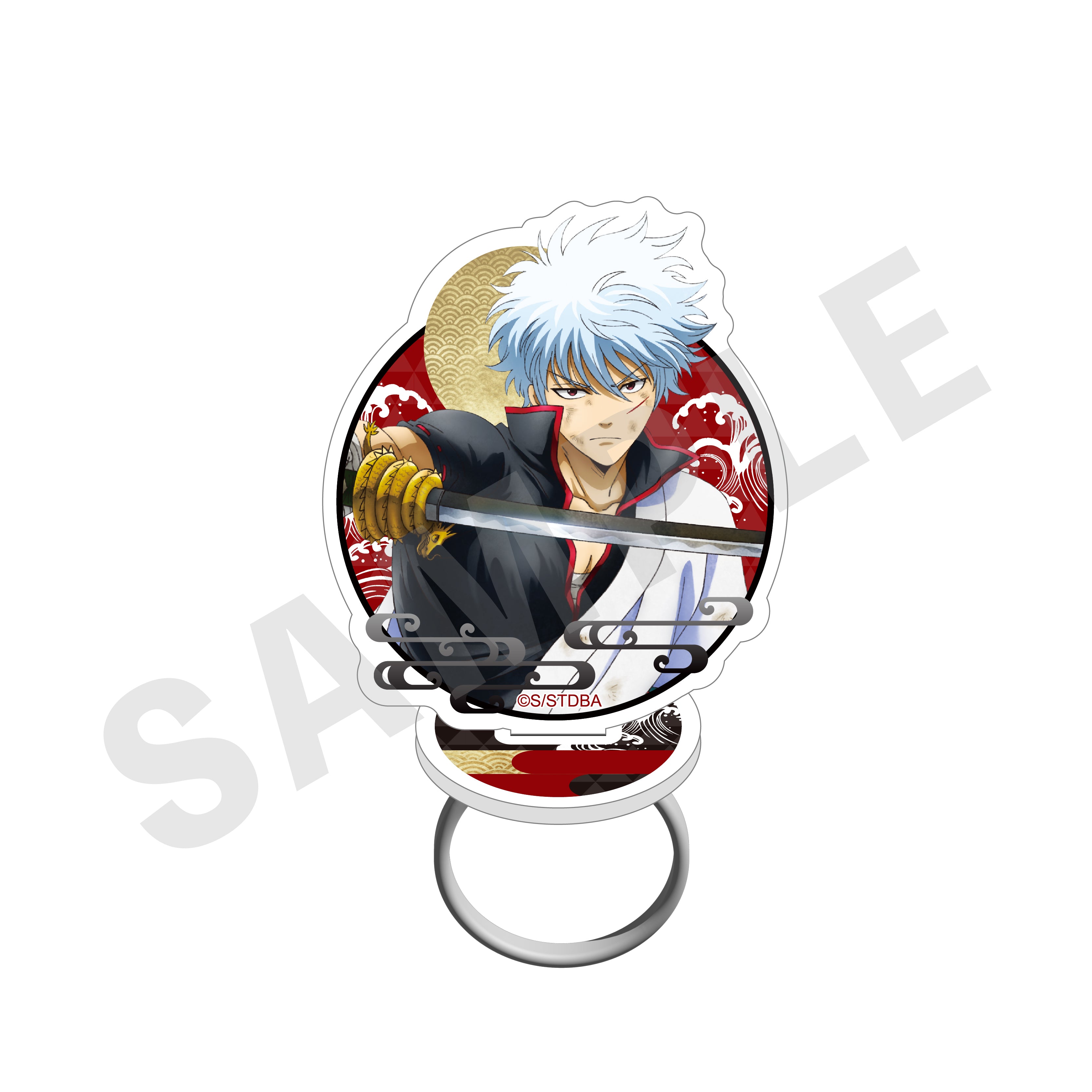 「銀魂」ふぃんこれ(アクリルリング)(紅桜篇) の商品画像1枚目です