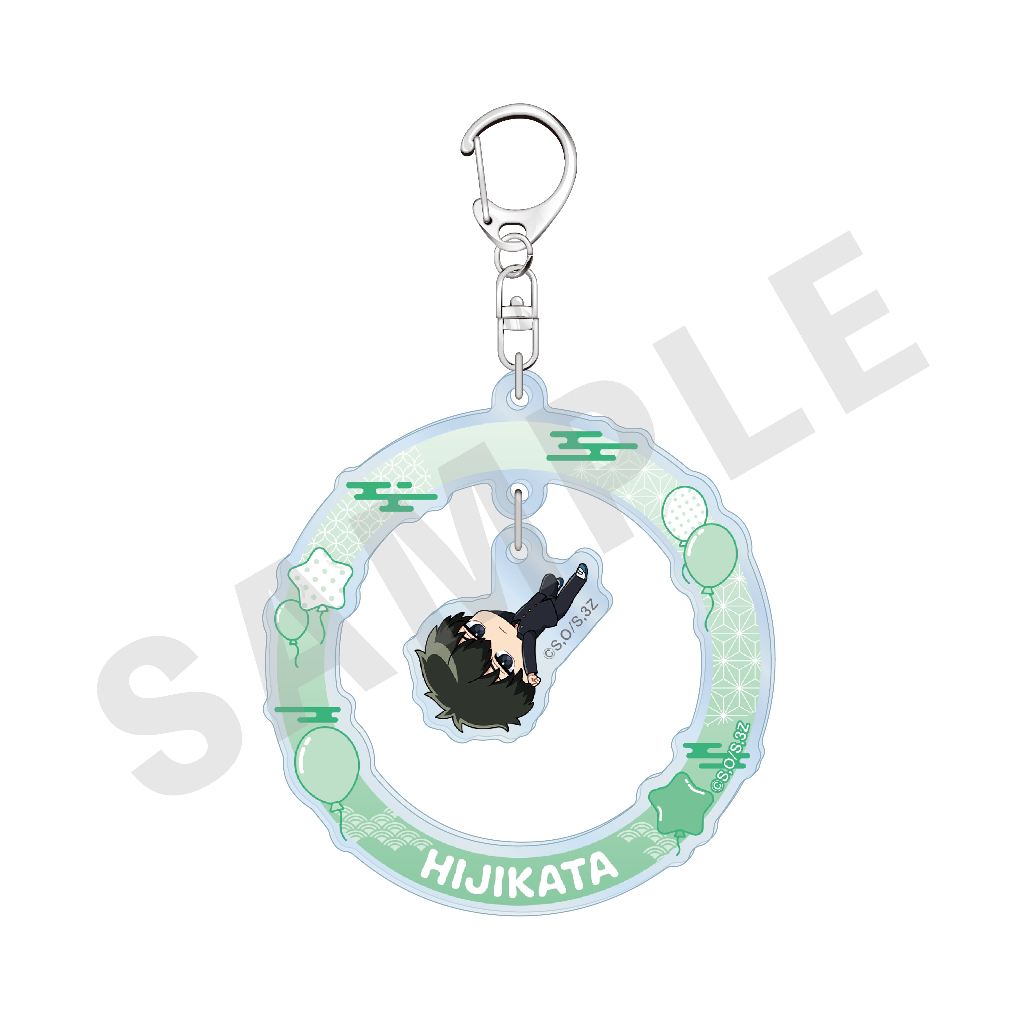 【単品】「3年Z組銀八先生」トレーディングゆらゆらアクリルキーホルダー(全8種) の商品画像6枚目です