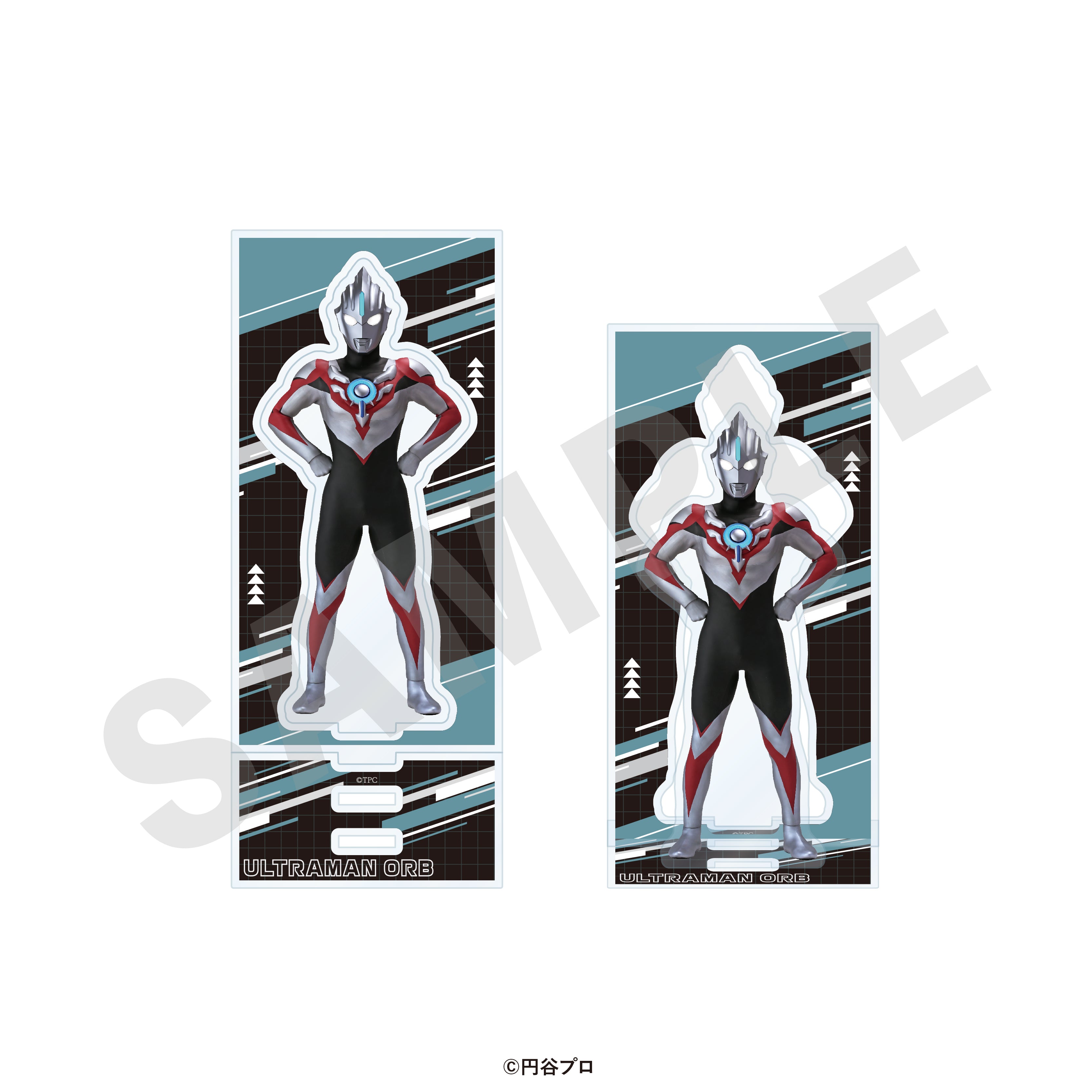 「ウルトラマンシリーズ」アクリルスタンド(ウルトラマンオーブ) の商品画像1枚目です