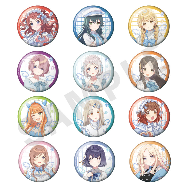 【全種セット】「学園アイドルマスター」缶バッジ(全12種) の商品画像1枚目です