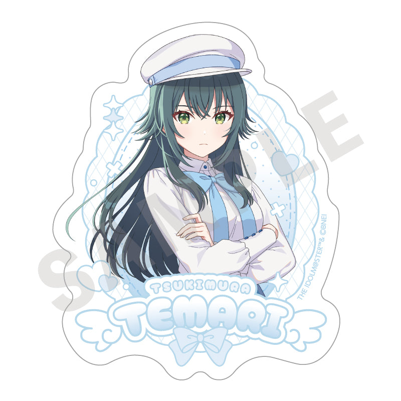 「学園アイドルマスター」ステッカー(月村 手毬) の商品画像1枚目です