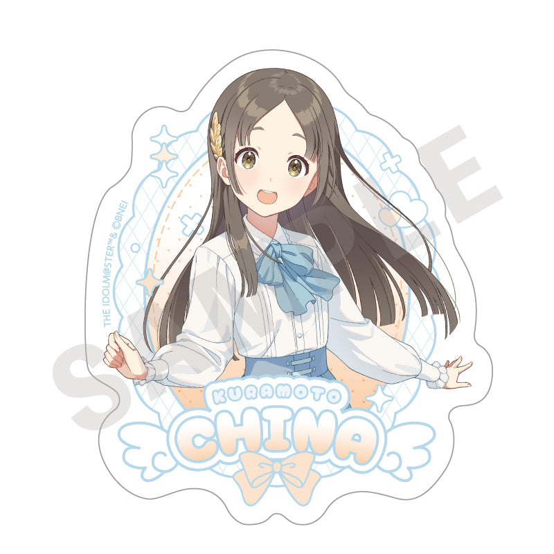 「学園アイドルマスター」ステッカー(倉本 千奈) の商品画像1枚目です