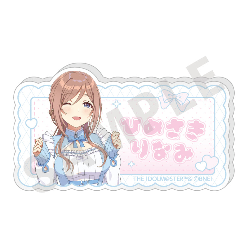学園アイドルマスター」ネームバッジ（姫崎 莉波）｜アニメバコ