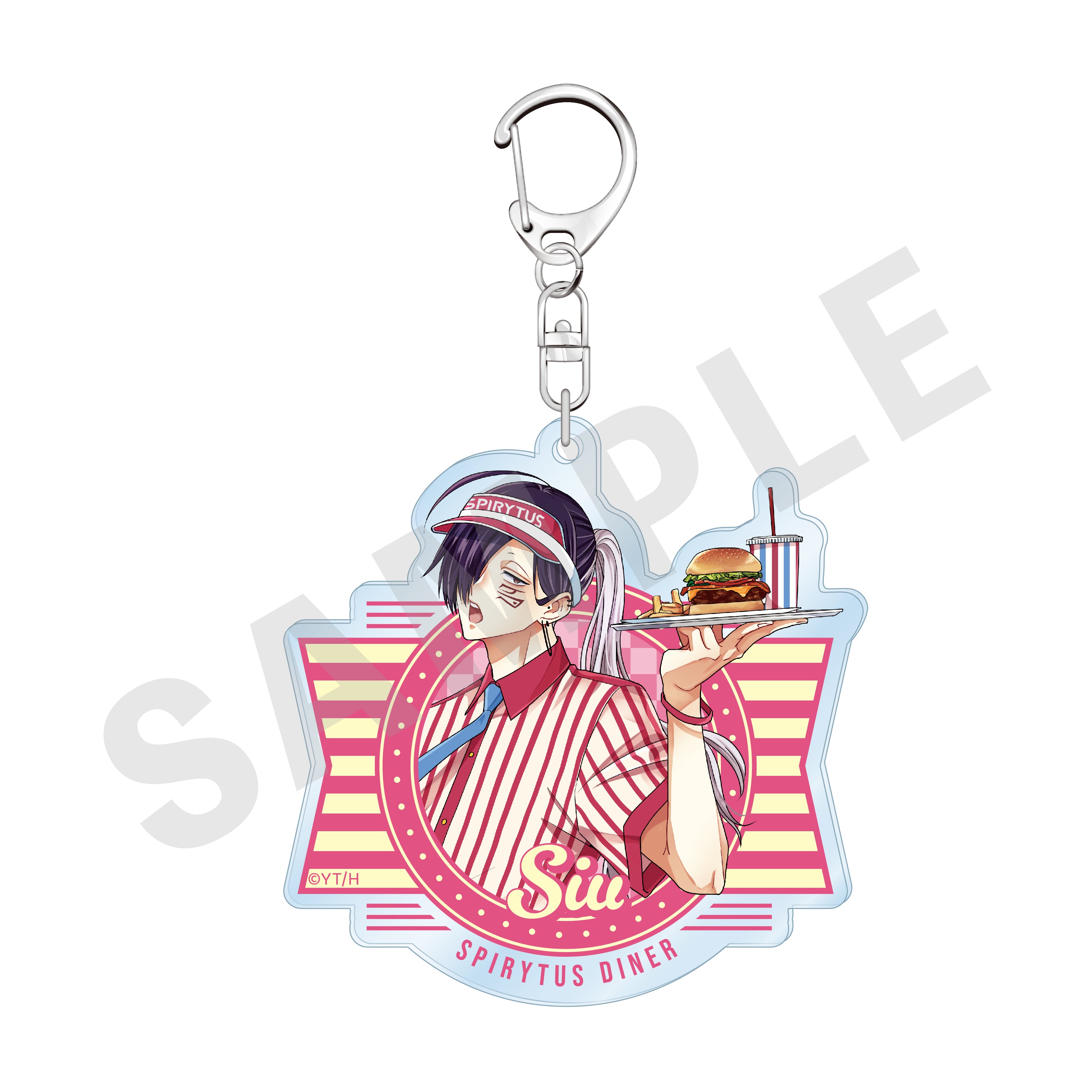 「拷問バイトくんの日常」アクリルキーホルダー(シウ) の商品画像1枚目です