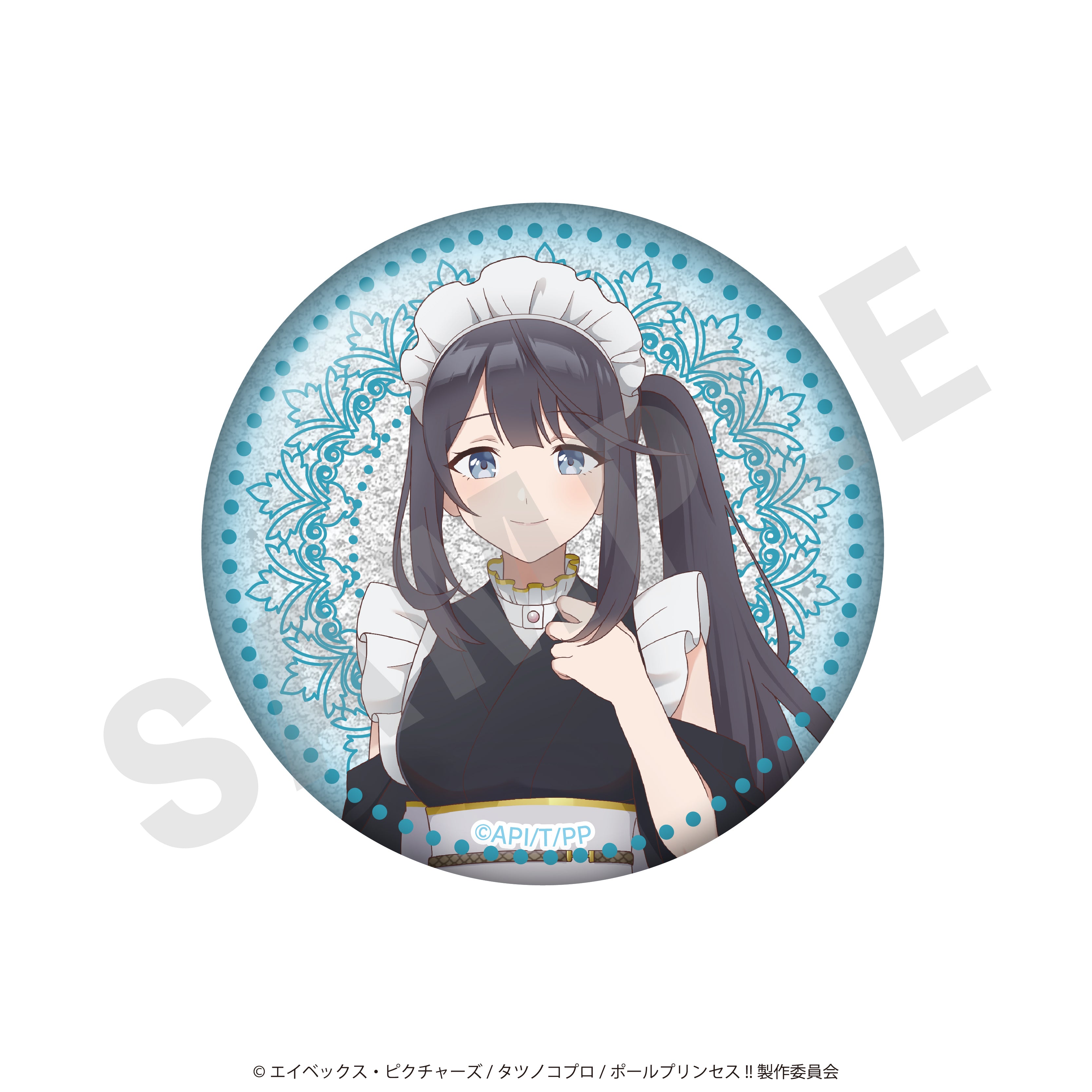 【単品】「ポールプリンセス!!」トレーディング缶バッジ メイドver.(全14種/フルカラー7種+グリッター7種) の商品画像15枚目です