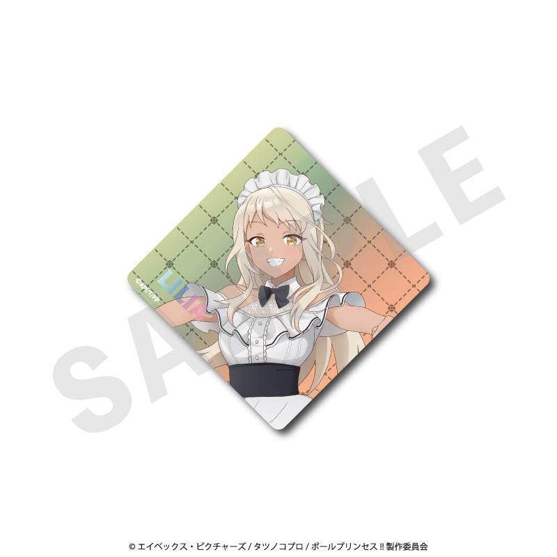 「ポールプリンセス!!」オーロラステッカー(西条リリア メイドver.)