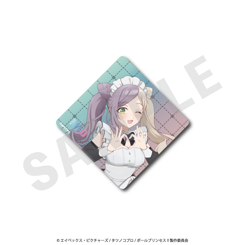 「ポールプリンセス!!」オーロラステッカー(東坂ミオ メイドver.)