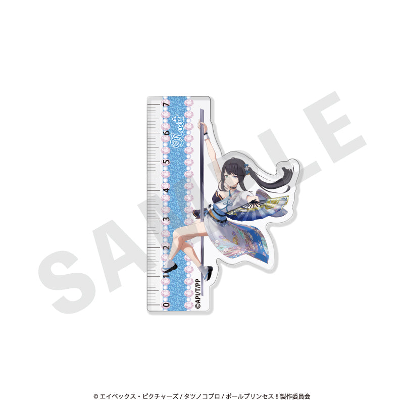 「ポールプリンセス!!」スタンドミニ定規(蒼唯ノア)
