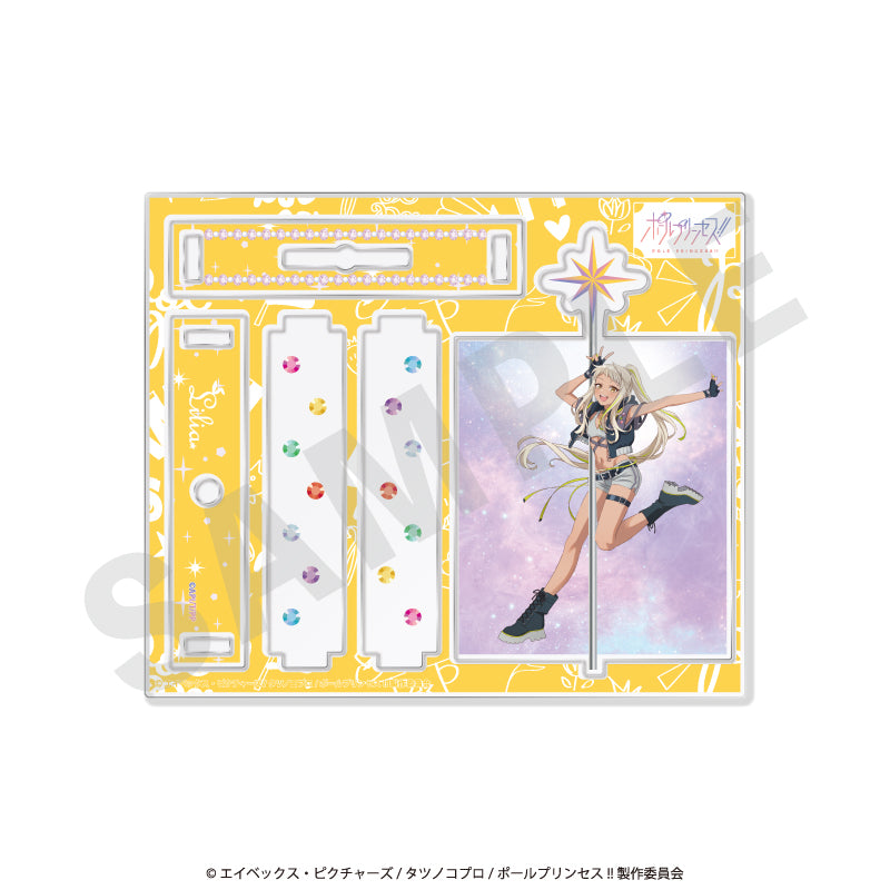 「ポールプリンセス!!」くるくるアクリルスタンド(西条リリア)