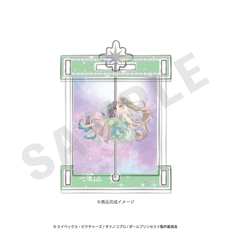 「ポールプリンセス!!」くるくるアクリルスタンド(東坂ミオ)