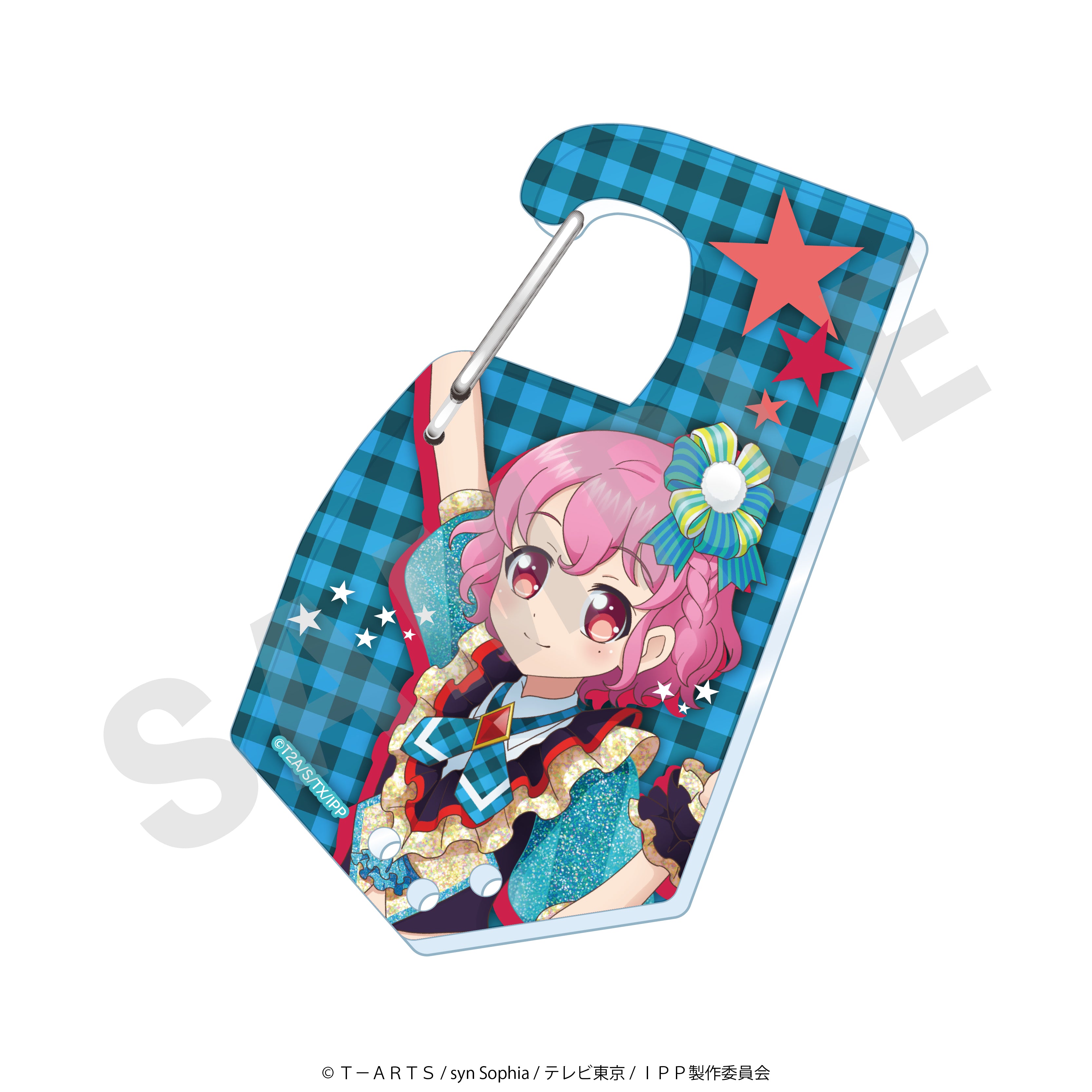 「プリパラ10周年」アクリルカラビナ(レオナ) の商品画像1枚目です