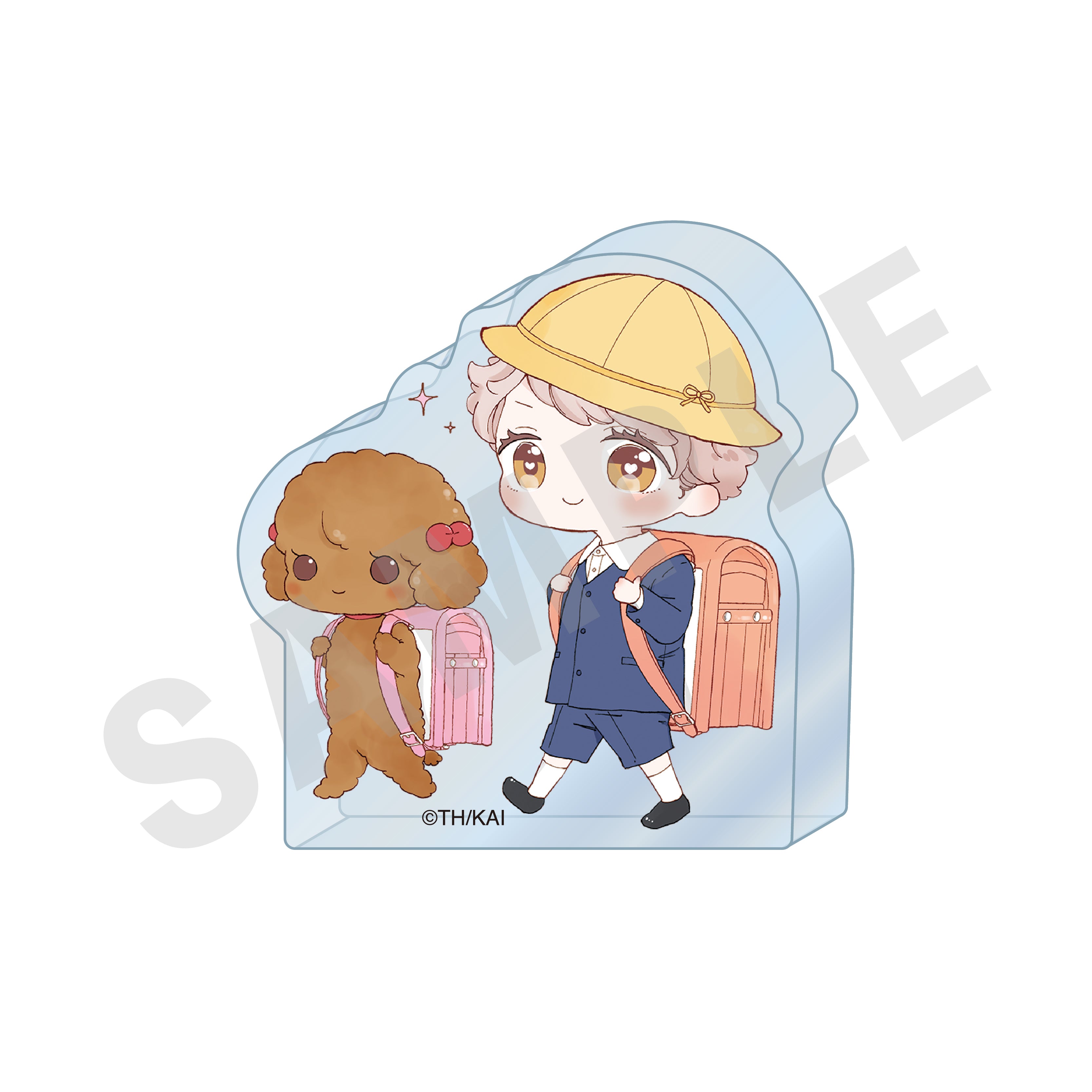 「えっちなお尻じゃダメですか?」ミニアクリルブロック(藍之助&ナナ)