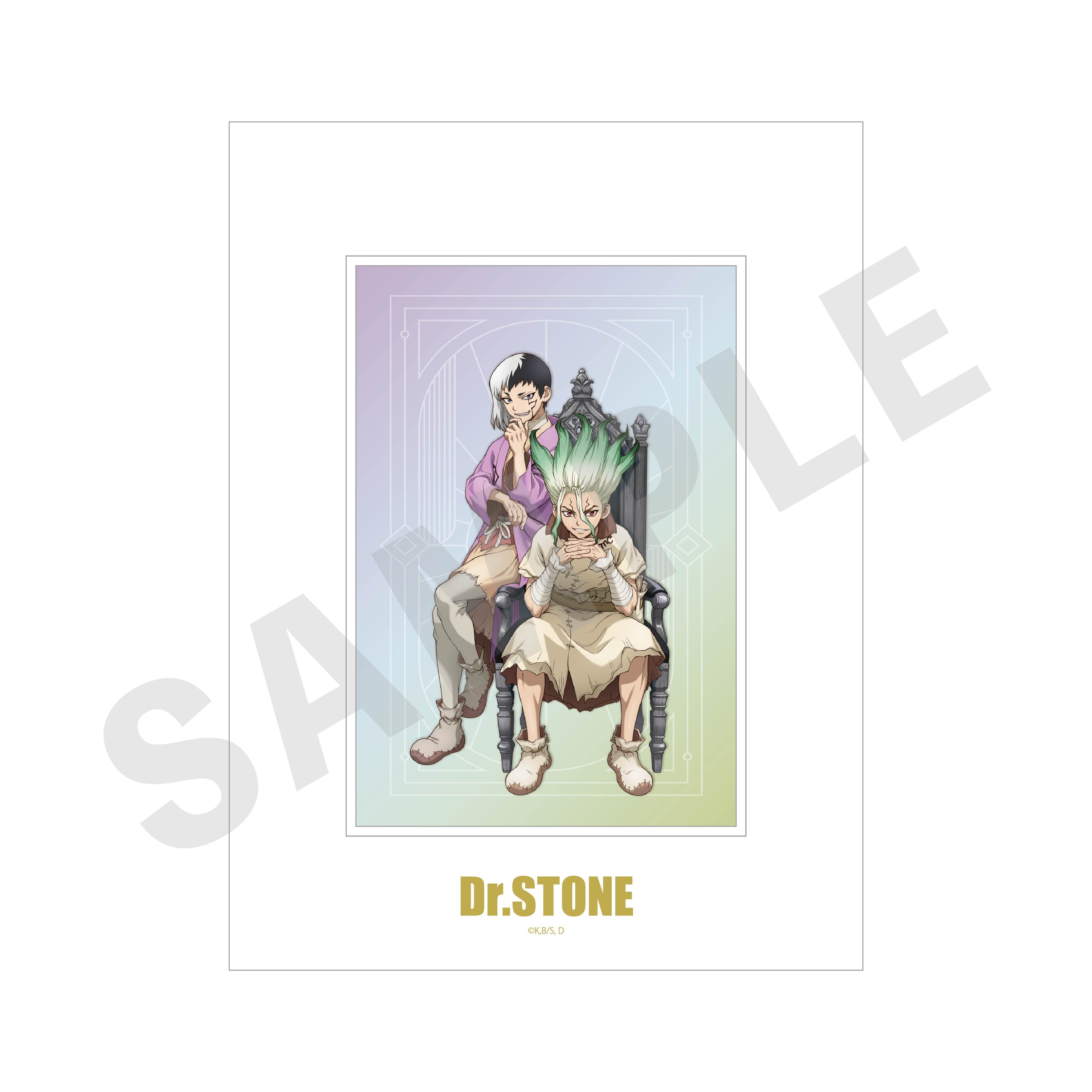 「Dr.STONE」キャラファインマット (石神千空&あさぎりゲン)