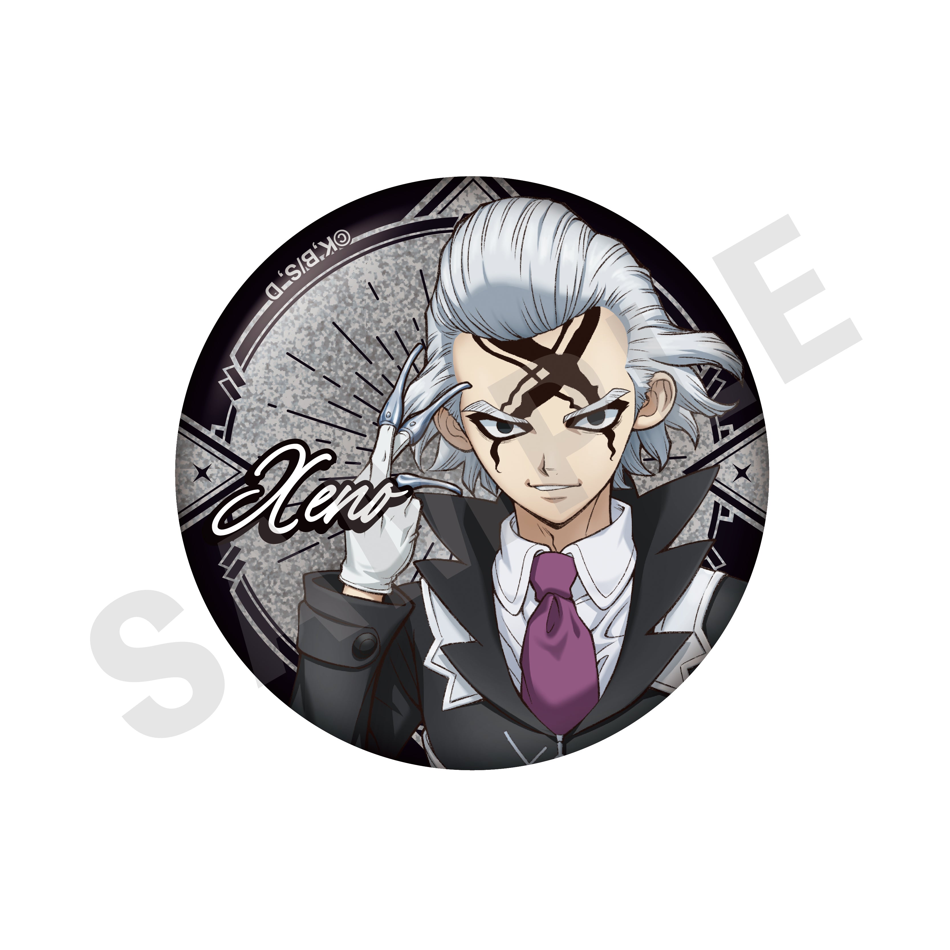 【全種セット】「Dr.STONE」トレーディンググリッター缶バッジ(全8種) の商品画像7枚目です