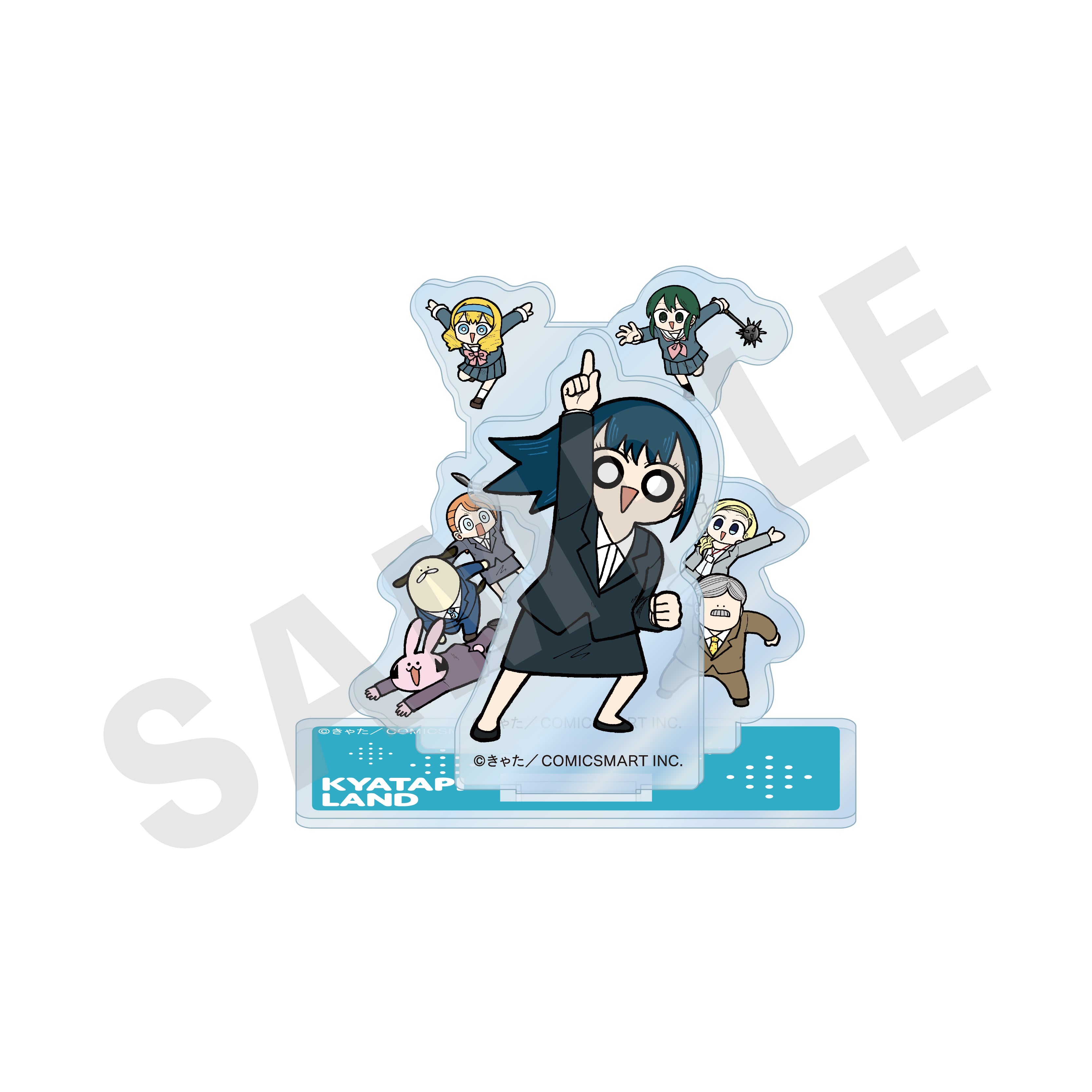 「きゃたぴランド」アクリルスタンド(新卒ちゃん) の商品画像1枚目です