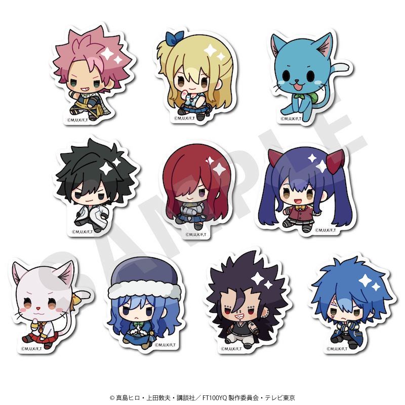 【単品】「FAIRY TAIL 100年クエスト」トレーディングステッカー(全10種)