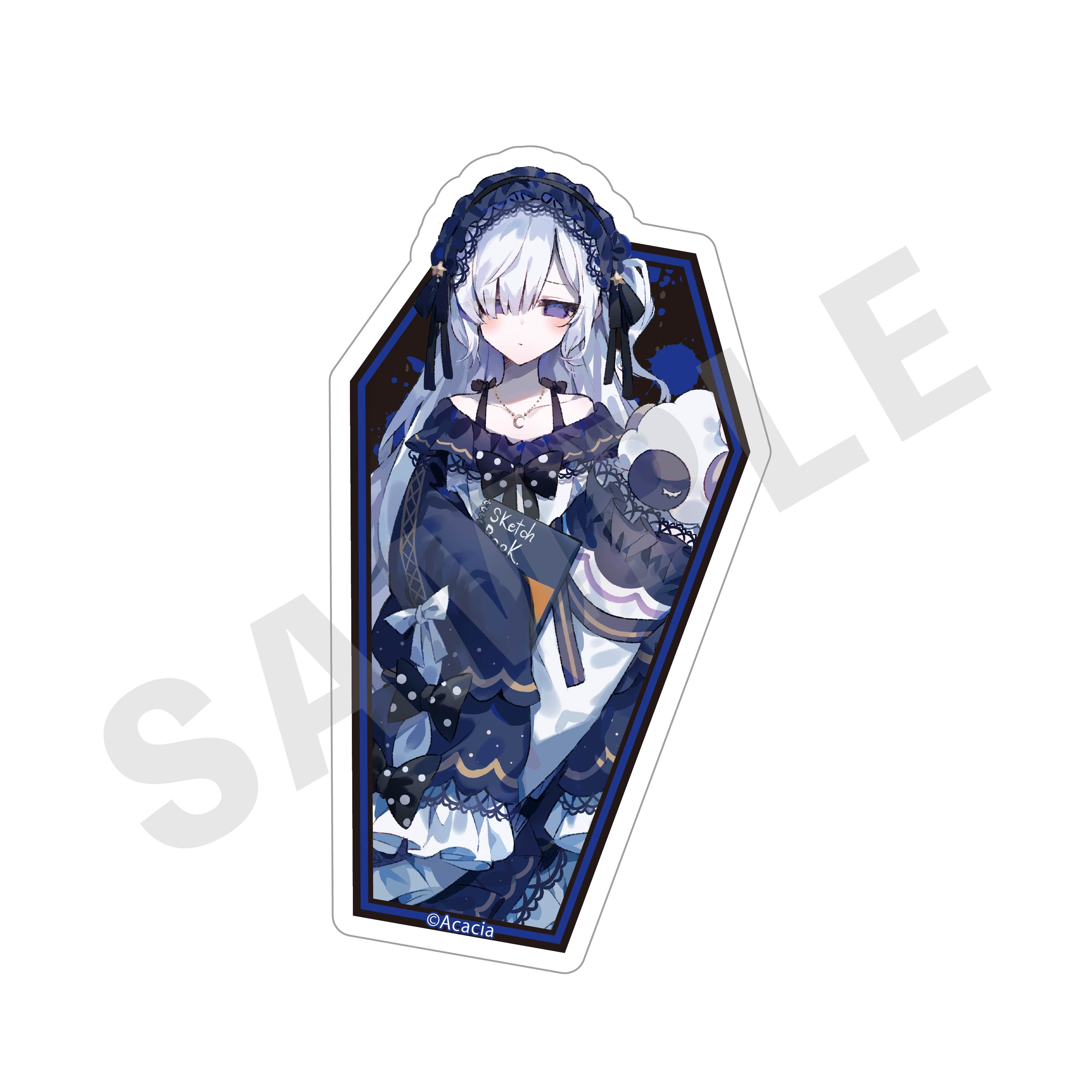 魔法少女ノ魔女裁判 のグッズ、夏目アンアンのステッカーの画像です