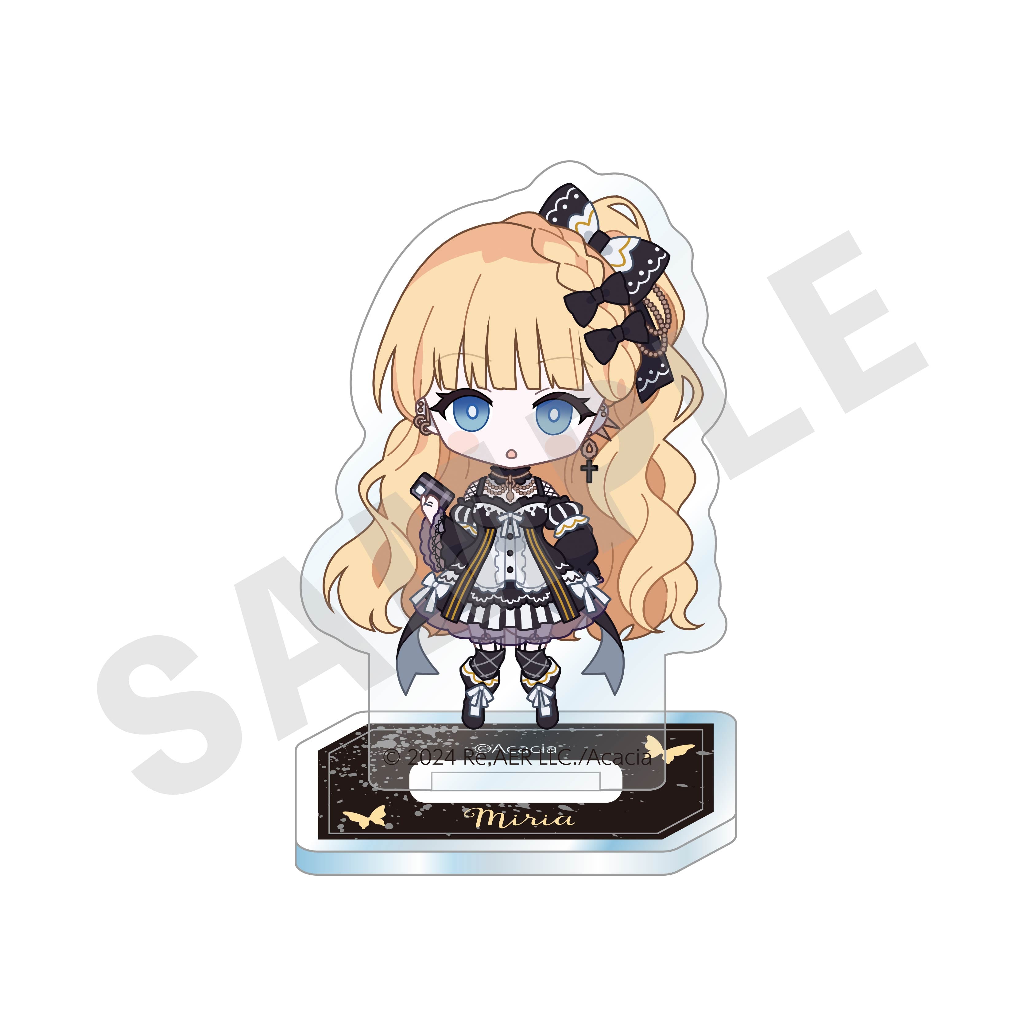魔法少女ノ魔女裁判 のグッズ、佐伯ミリアのアクリルスタンドの画像です