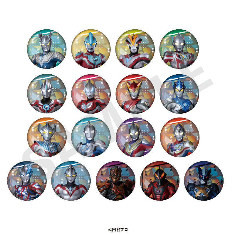 【単品】「ウルトラマンシリーズ」トレーディングキラキラ缶バッジ vol.2(全17種) の商品画像1枚目です