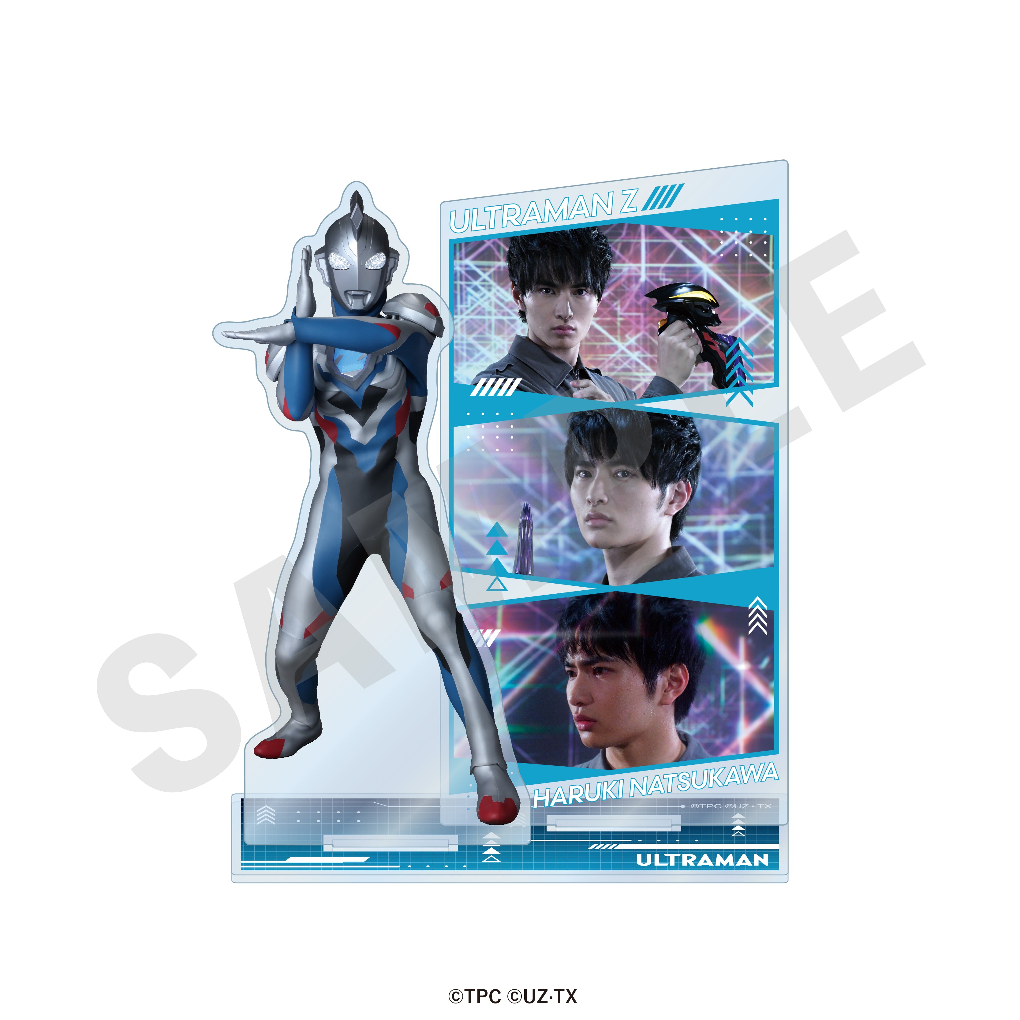 「ウルトラマンシリーズ」アクリルフィギュア(ウルトラマンゼット) の商品画像1枚目です