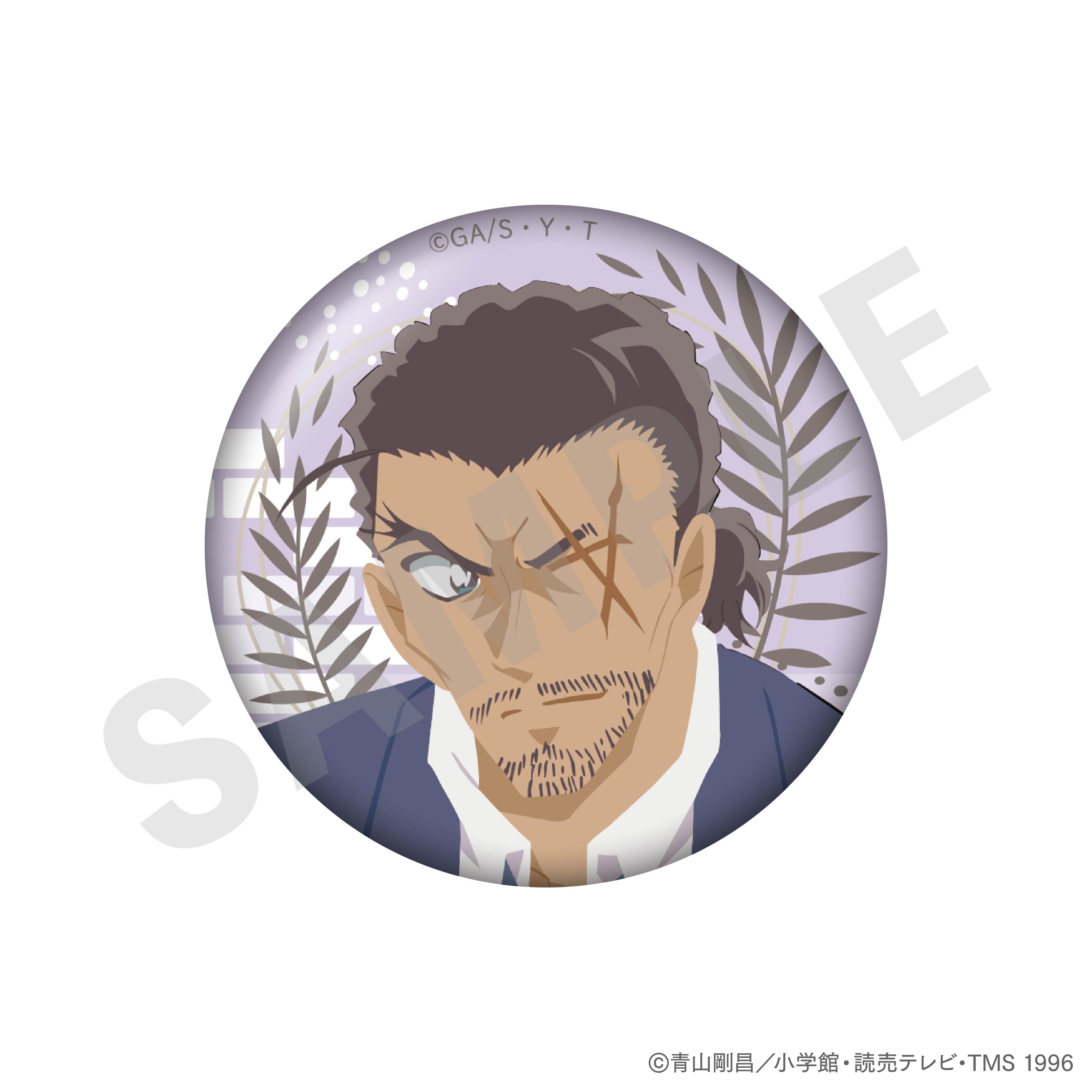 【全種セット】『名探偵コナン』ペイントラクトシリーズ トレーディング缶バッジ(全8種)