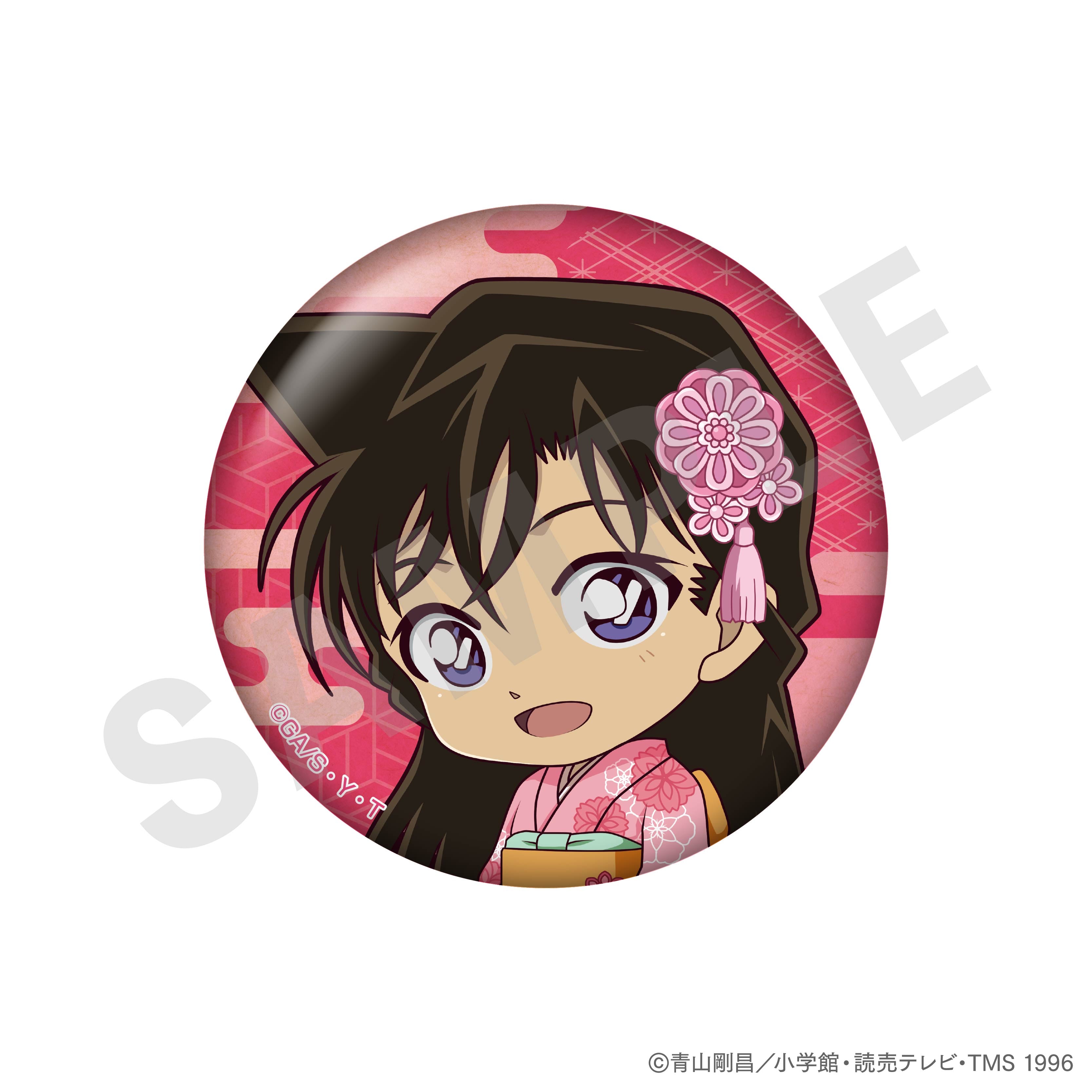 【全種セット】『名探偵コナン』トレーディングミニキャラ缶バッジ(全8種)