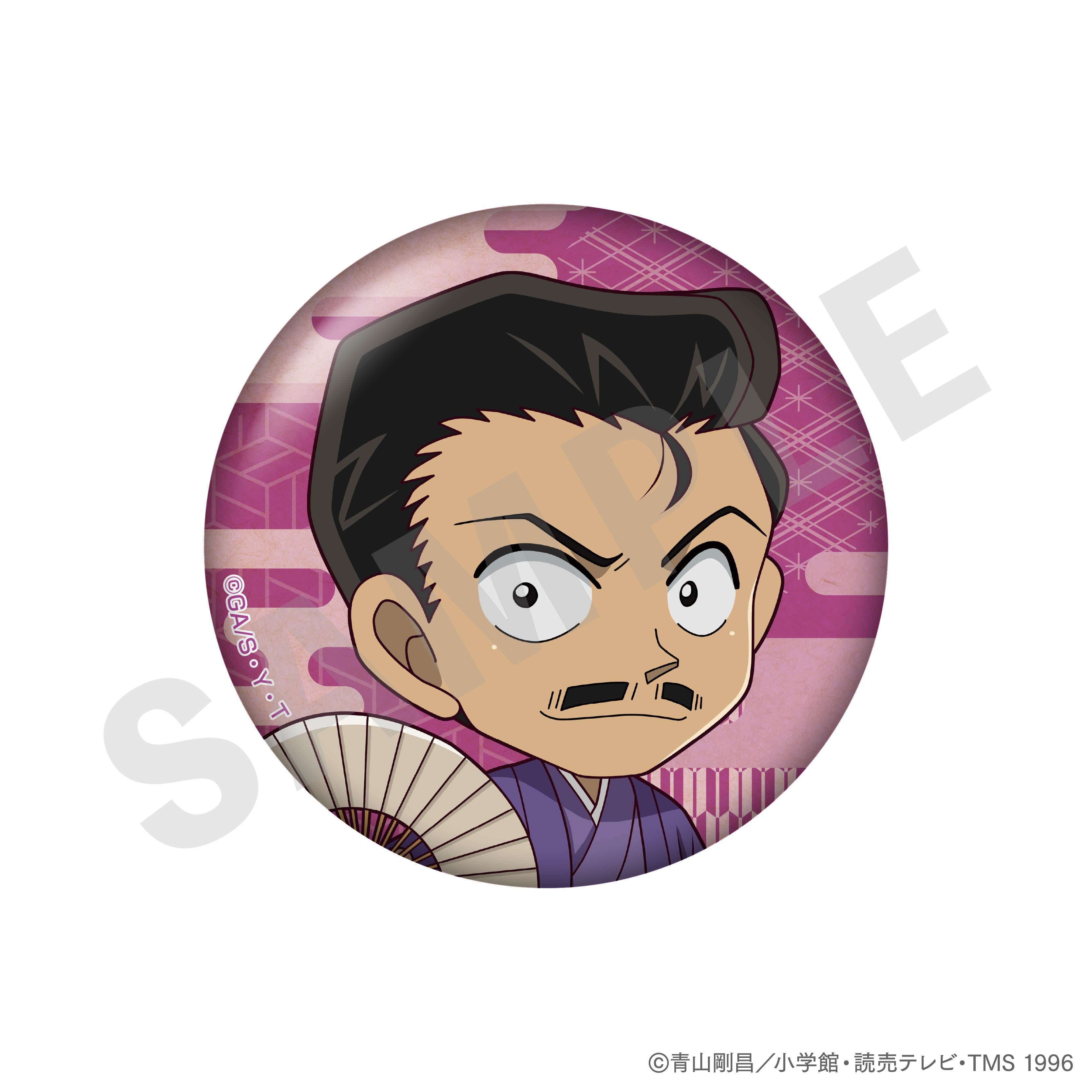 【全種セット】『名探偵コナン』トレーディングミニキャラ缶バッジ(全8種)