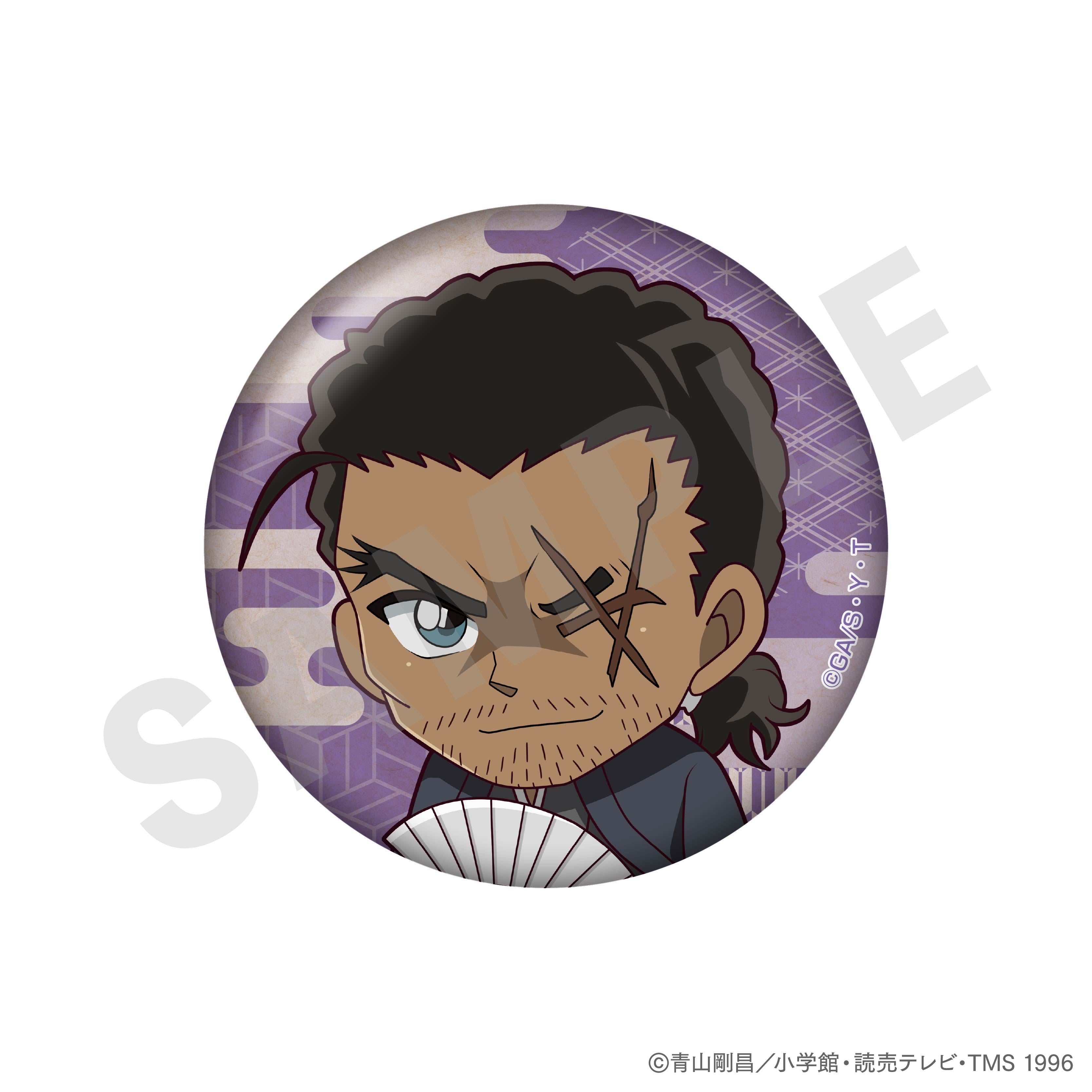 【全種セット】『名探偵コナン』トレーディングミニキャラ缶バッジ(全8種)