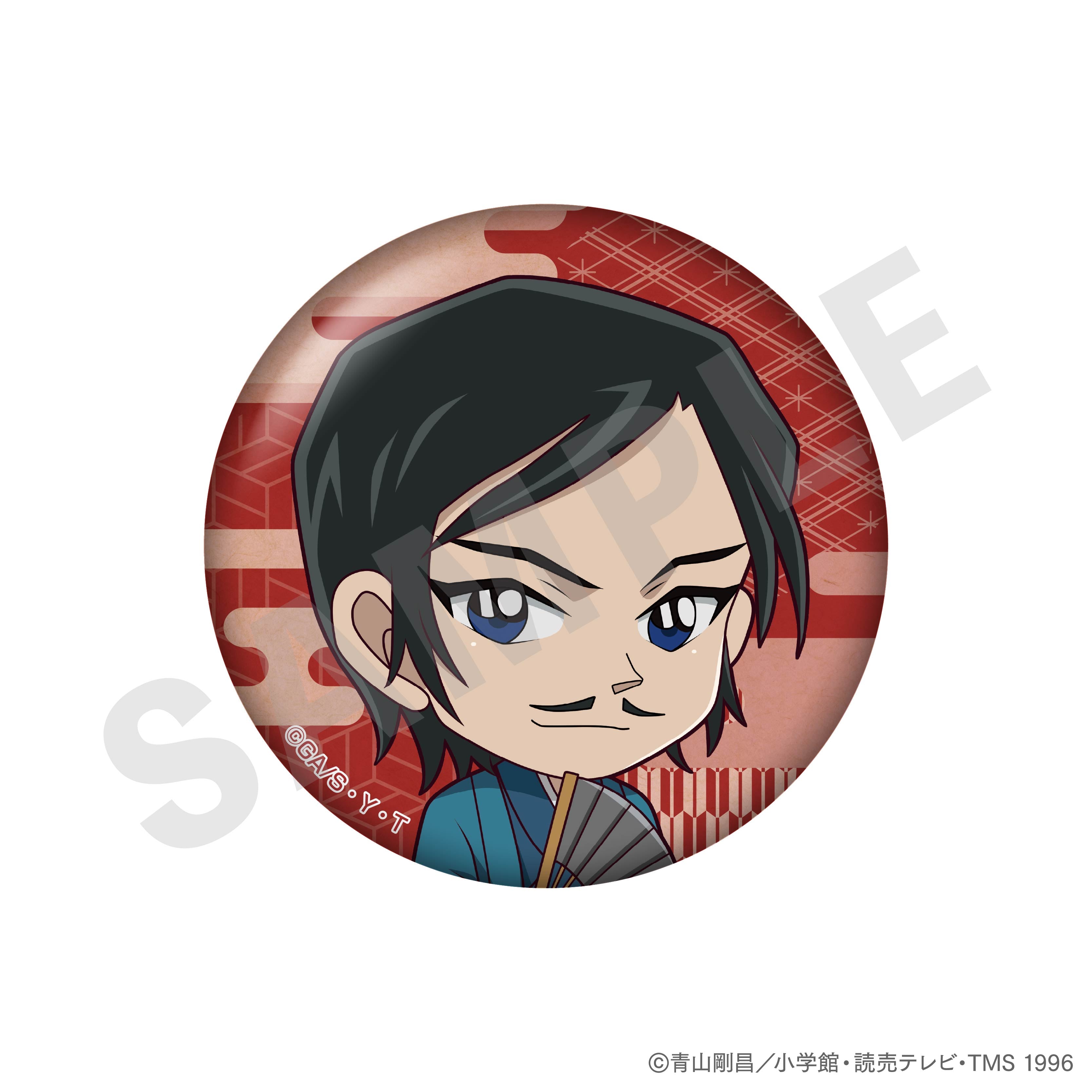 【全種セット】『名探偵コナン』トレーディングミニキャラ缶バッジ(全8種)