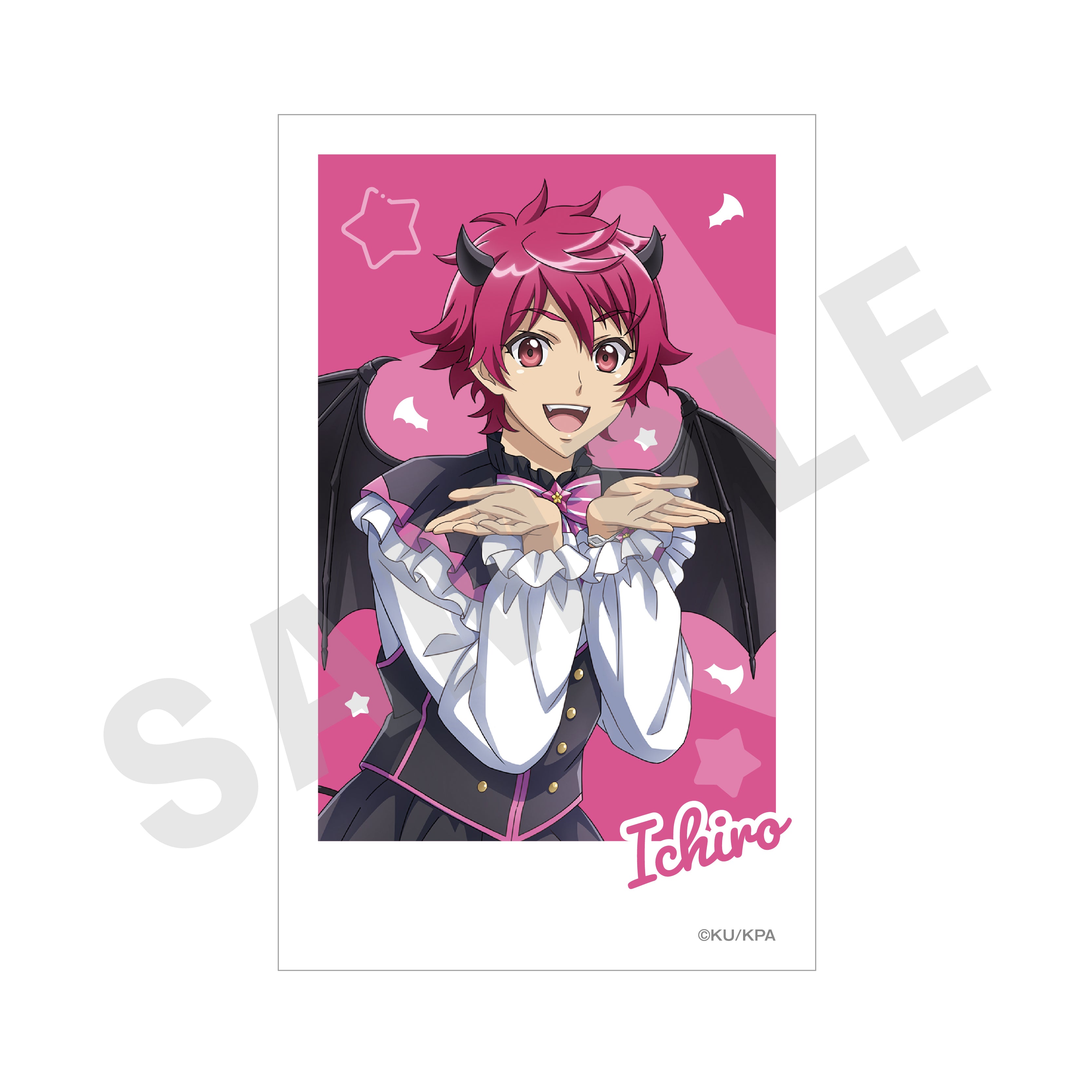 【単品】劇場版「美男高校地球防衛部ETERNAL LOVE!」トレーディングビジュアルカード 天使と悪魔ver.(HAPPY KISS)(全10種)