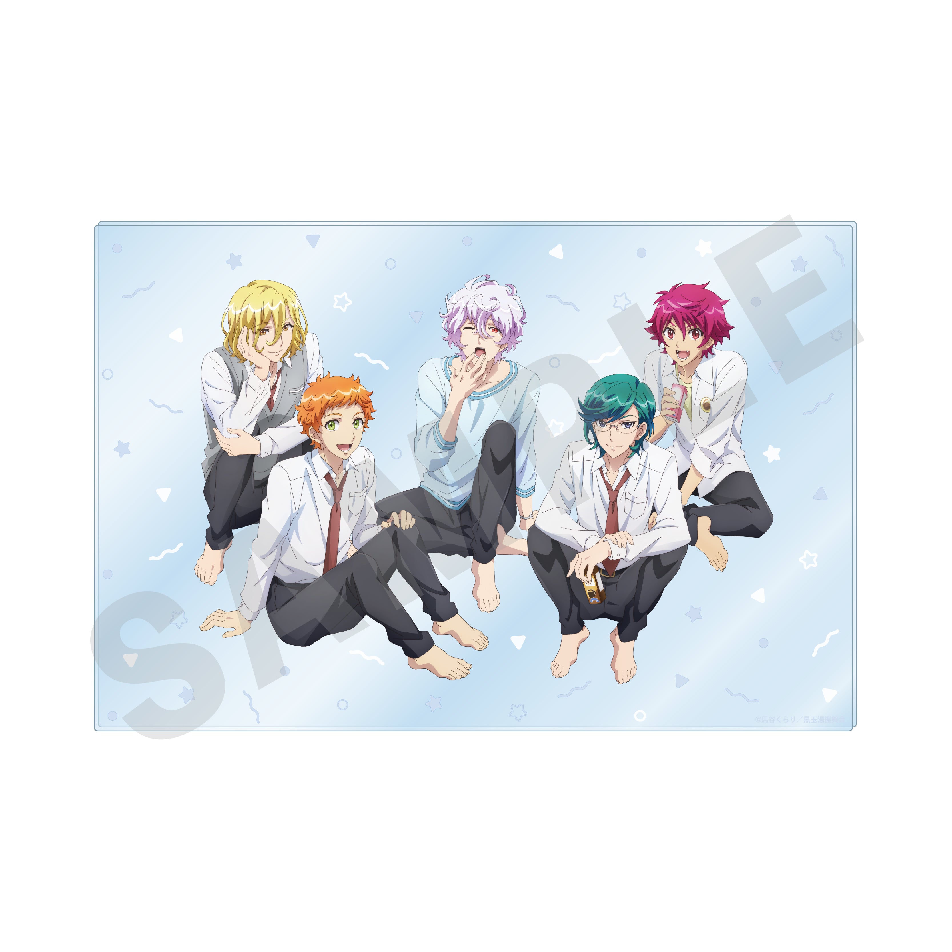 劇場版「美男高校地球防衛部ETERNAL LOVE!」アクリルプレート 湯上がりver.(HAPPY KISS)
