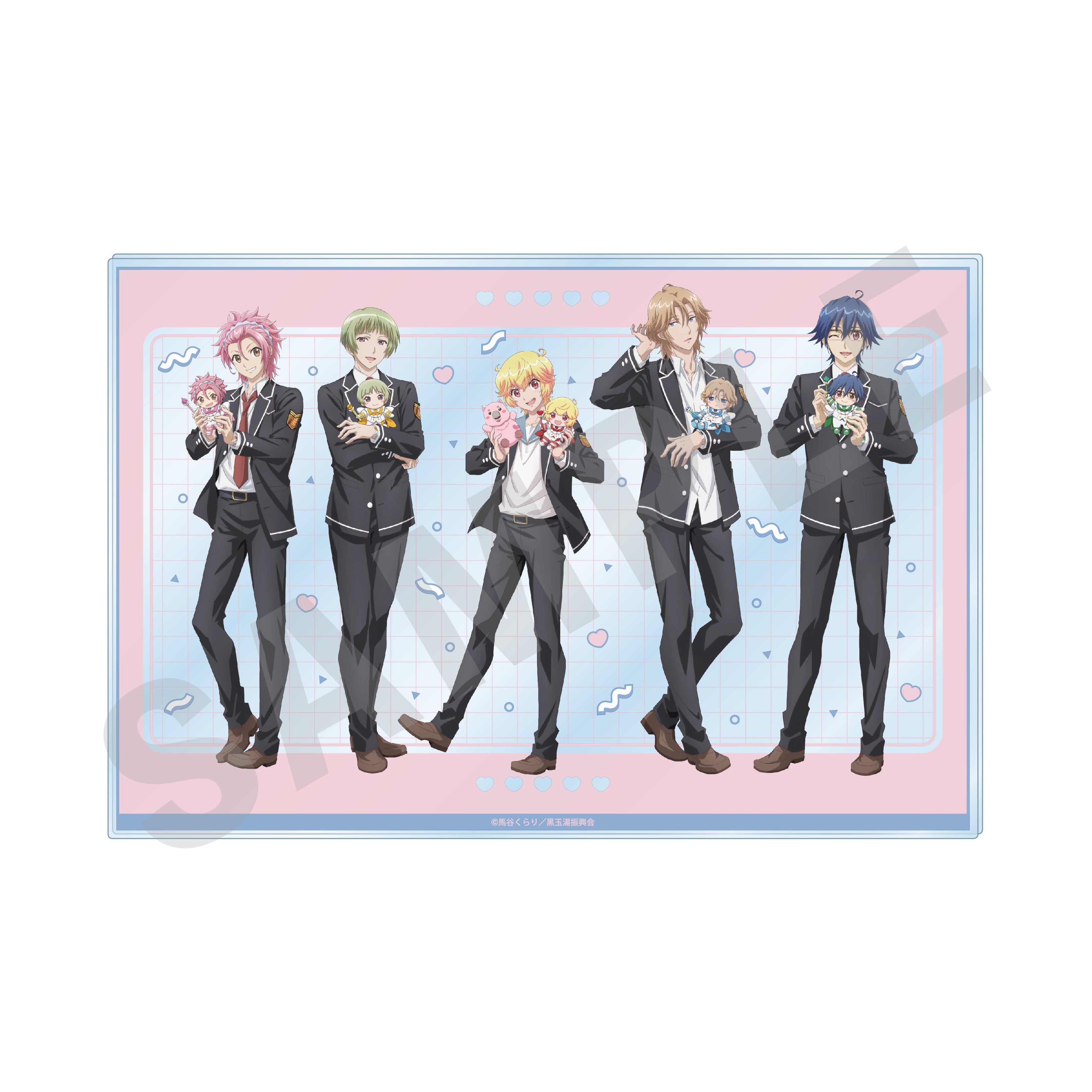 劇場版「美男高校地球防衛部ETERNAL LOVE!」アクリルプレート だっこシリーズ(LOVE)