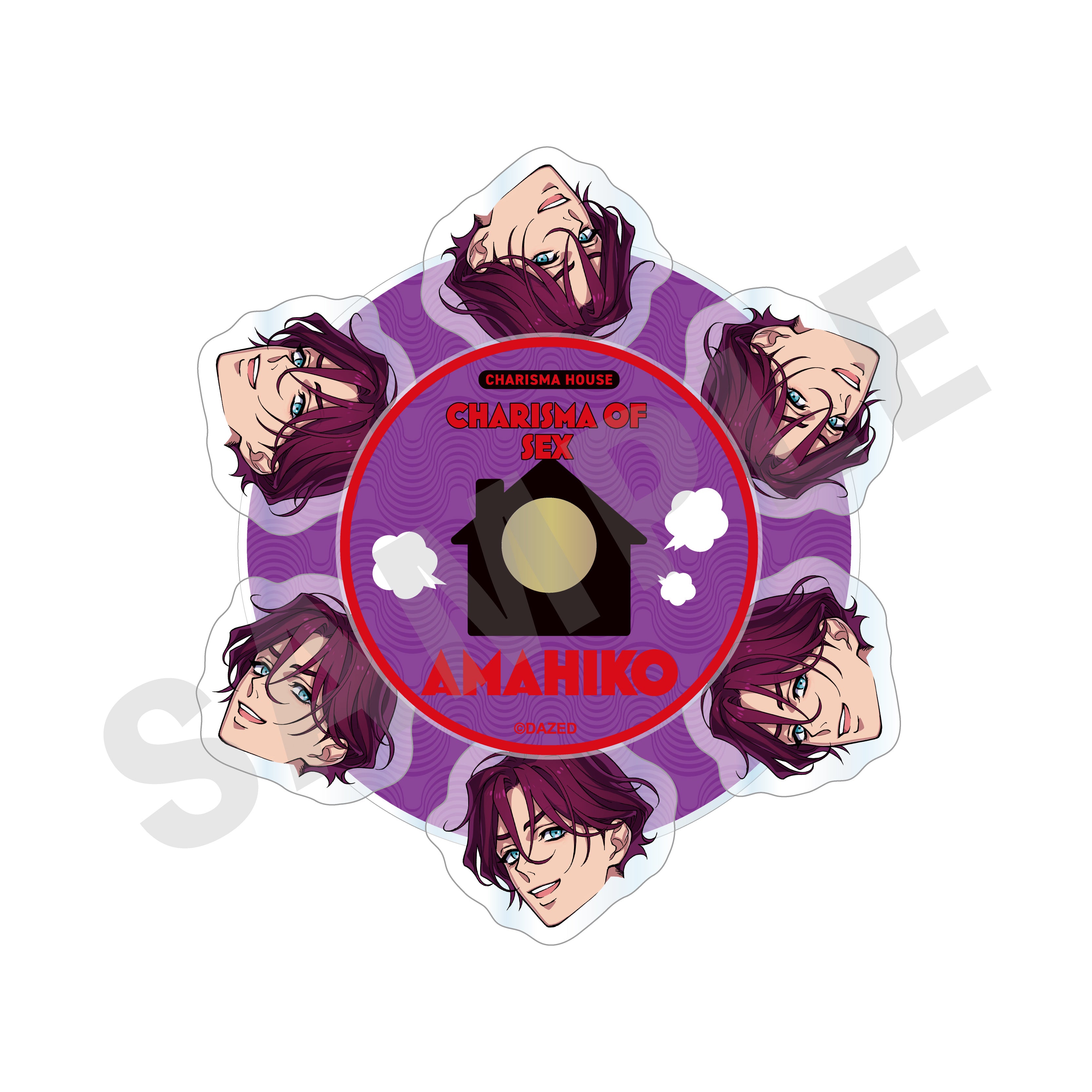 超人的シェアハウスストーリー『カリスマ』 のグッズ、天堂天彦のマグネットの画像です