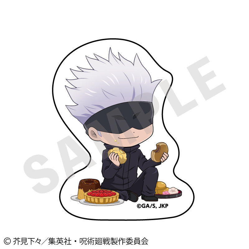 TVアニメ「呪術廻戦」 らぶいっと!シリーズ ステッカー(五条 悟) の商品画像1枚目です
