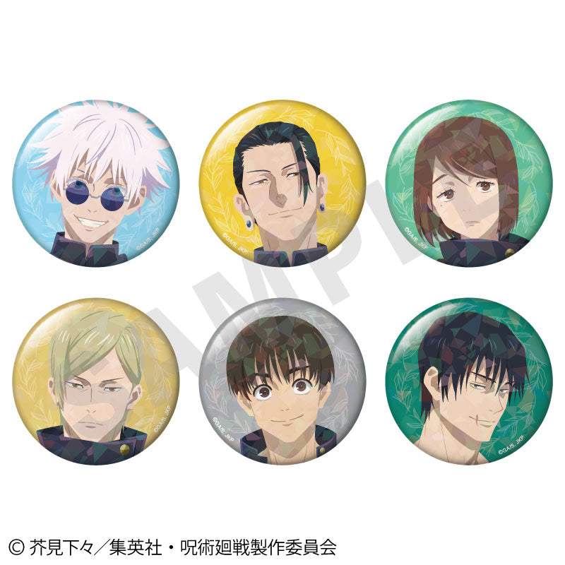 【全種セット】TVアニメ『呪術廻戦』 第2期「懐玉・玉折」ペイントラクトシリーズ トレーディングホログラム缶バッジ vol.3(全6種)