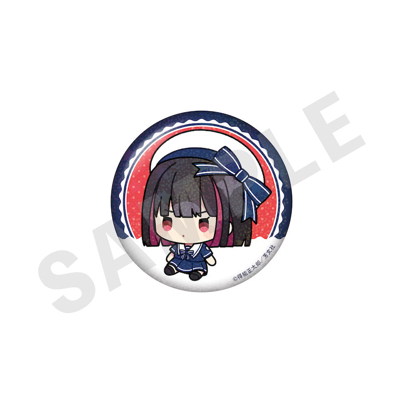 『IDOL×IDOL STORY!』 のグッズ、藤真朱璃の缶バッジの画像です