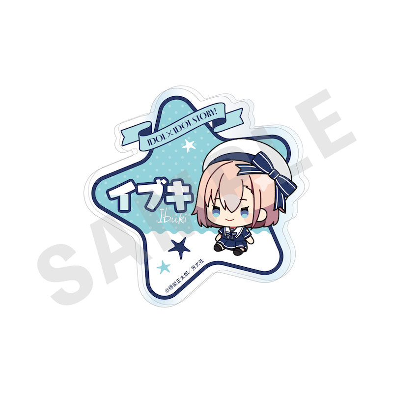 『IDOL×IDOL STORY!』 のグッズ、七種依吹のお名前バッジの画像です